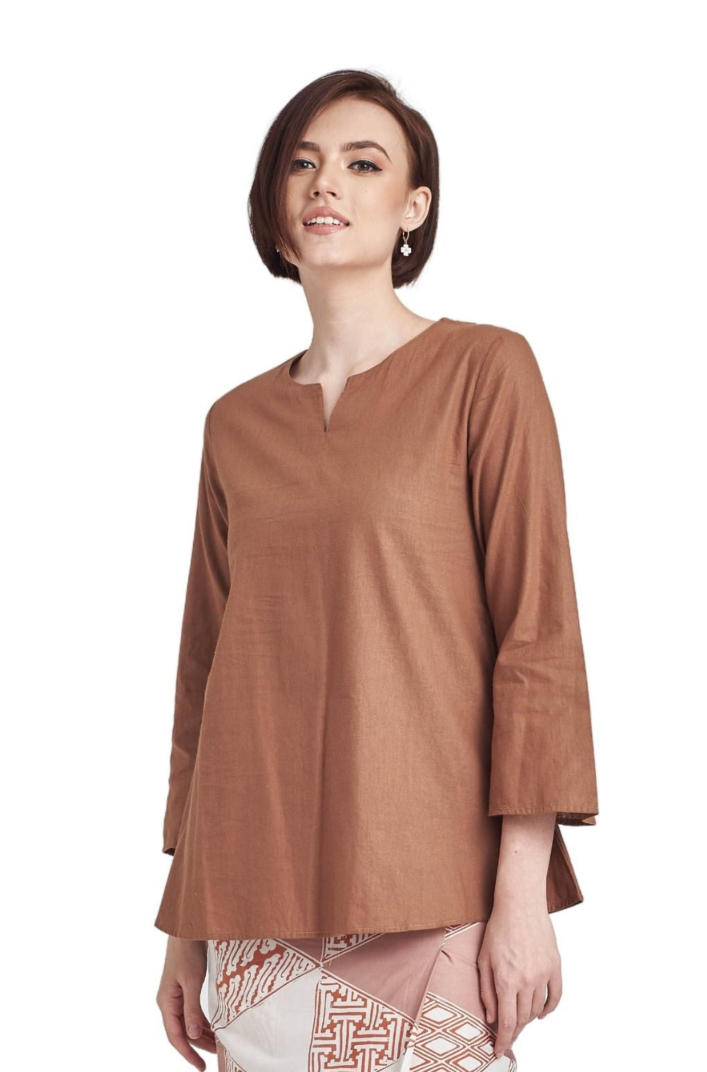 Norlida Top In Brown