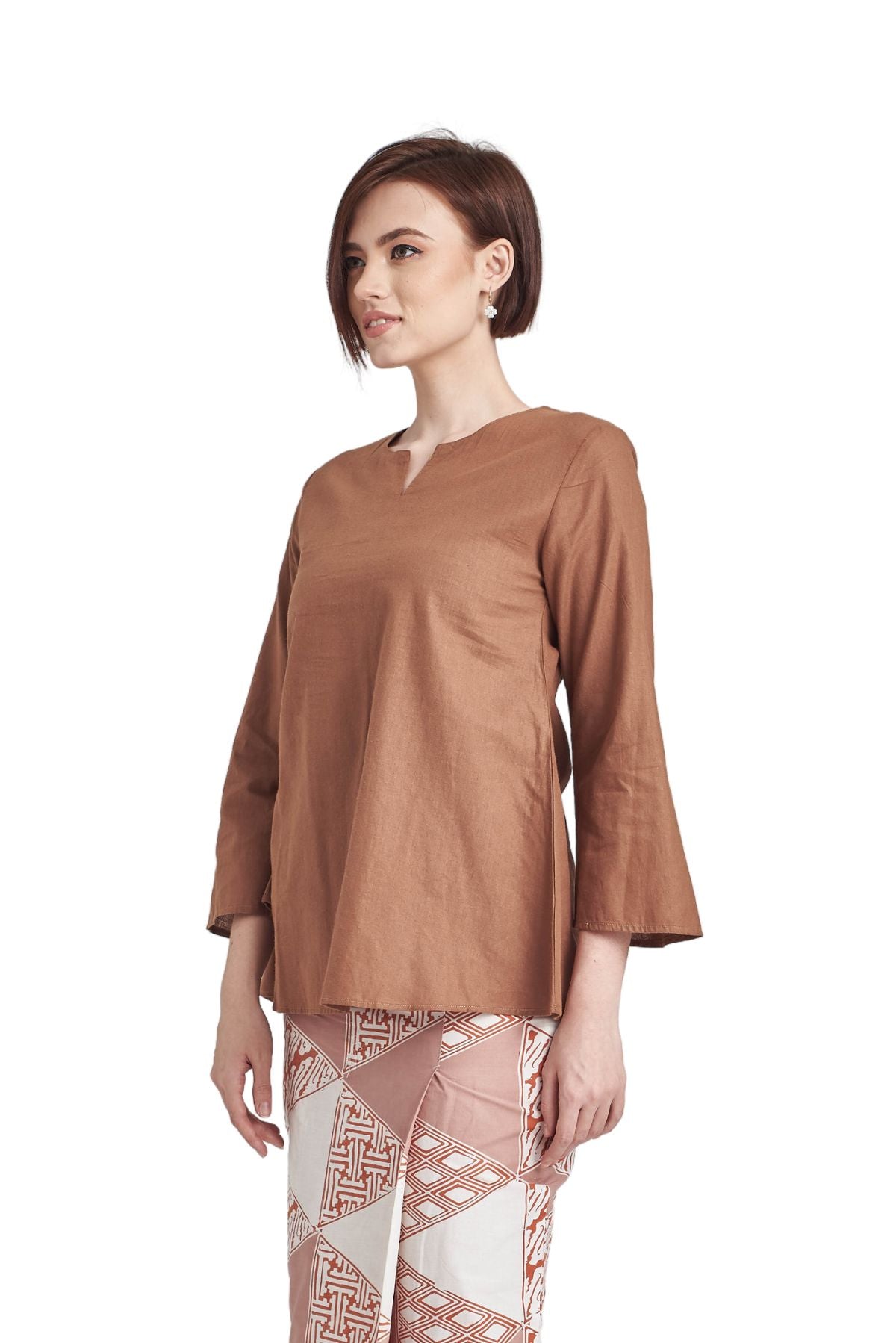 Norlida Top In Brown