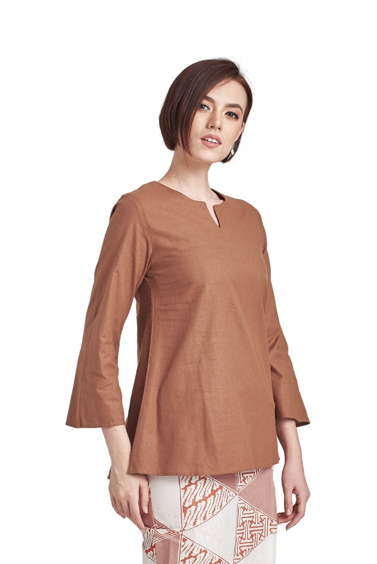 Norlida Top In Brown