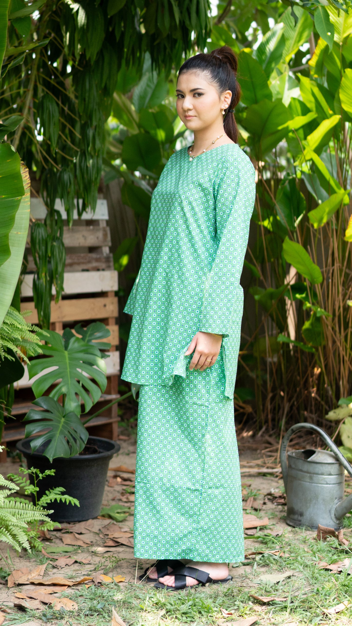 Jamika Top in Green