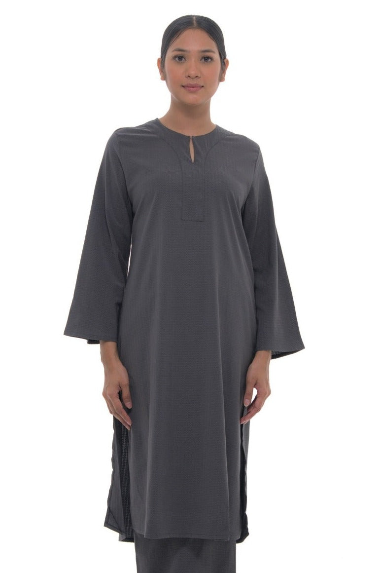 Junita Tunic in Dark Grey