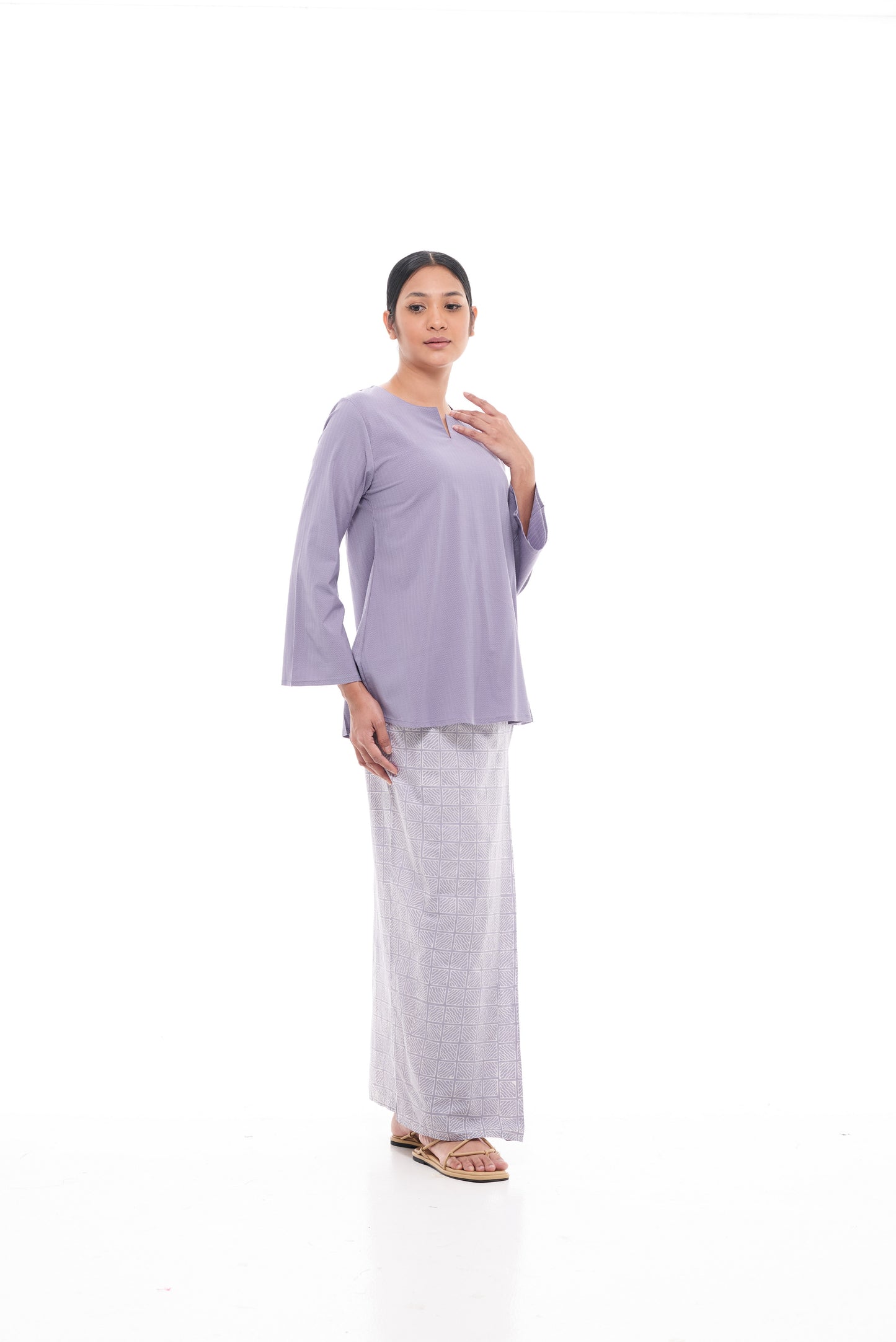 Junita Top in Purple