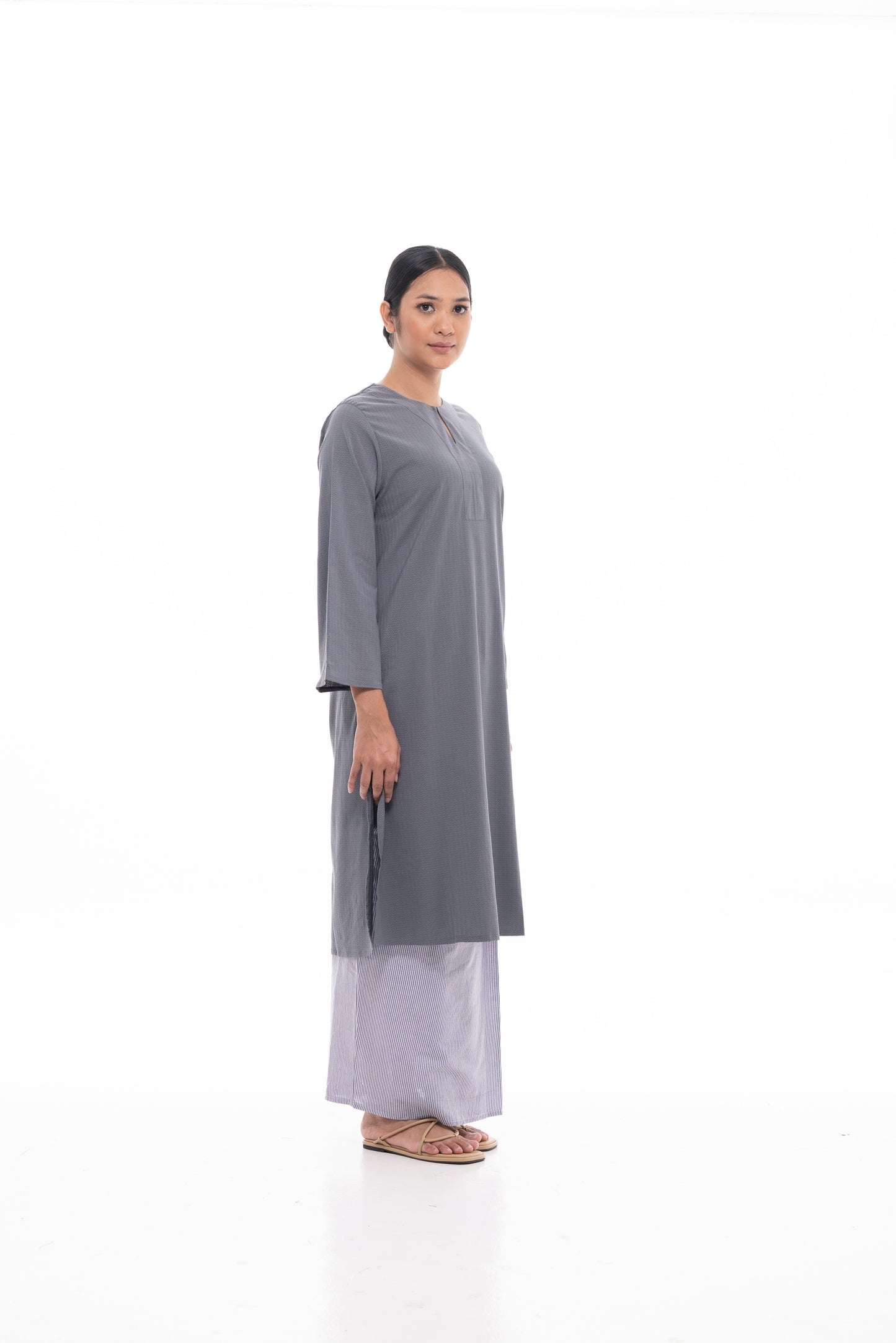 Junita Tunic in Grey