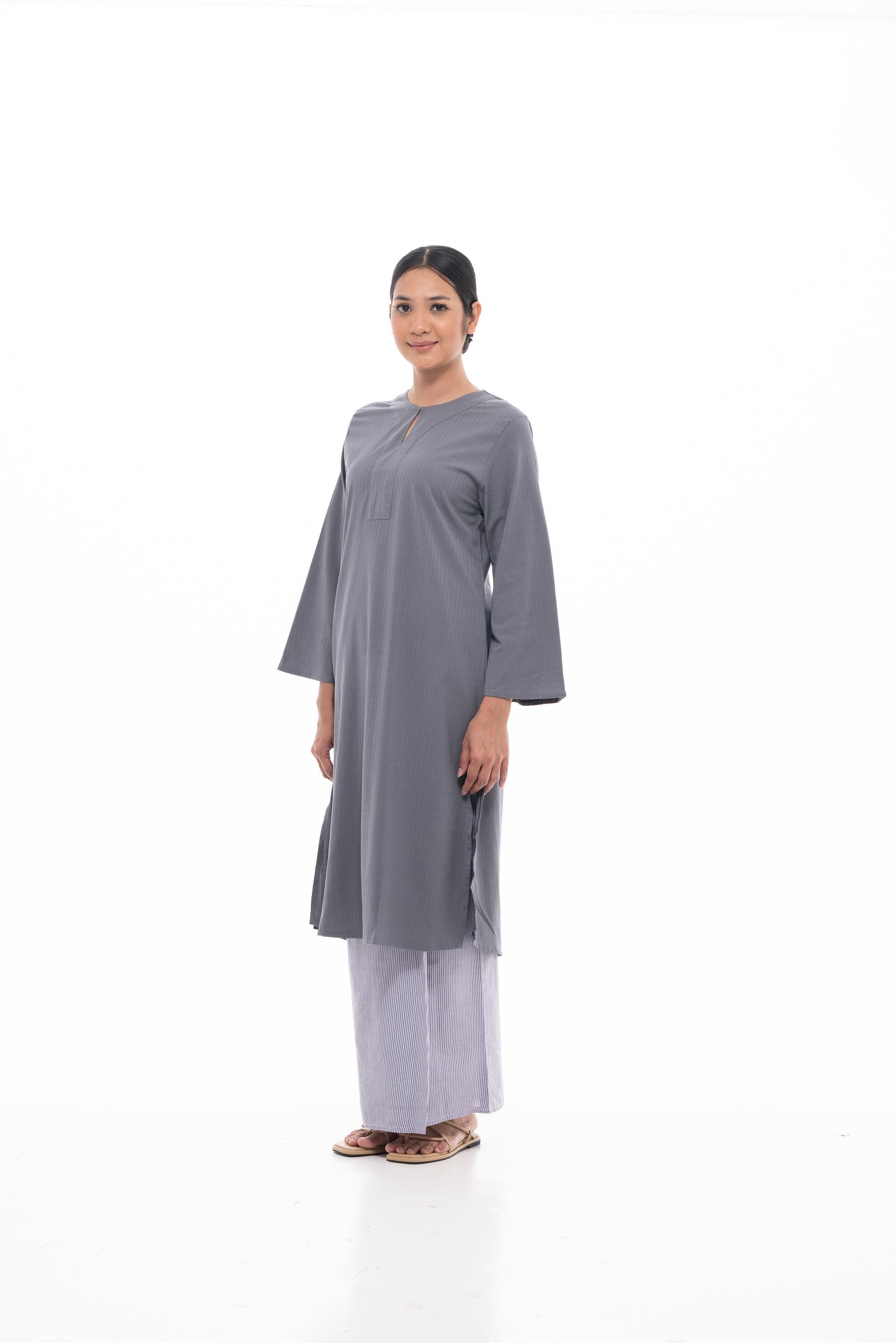 Junita Tunic in Grey