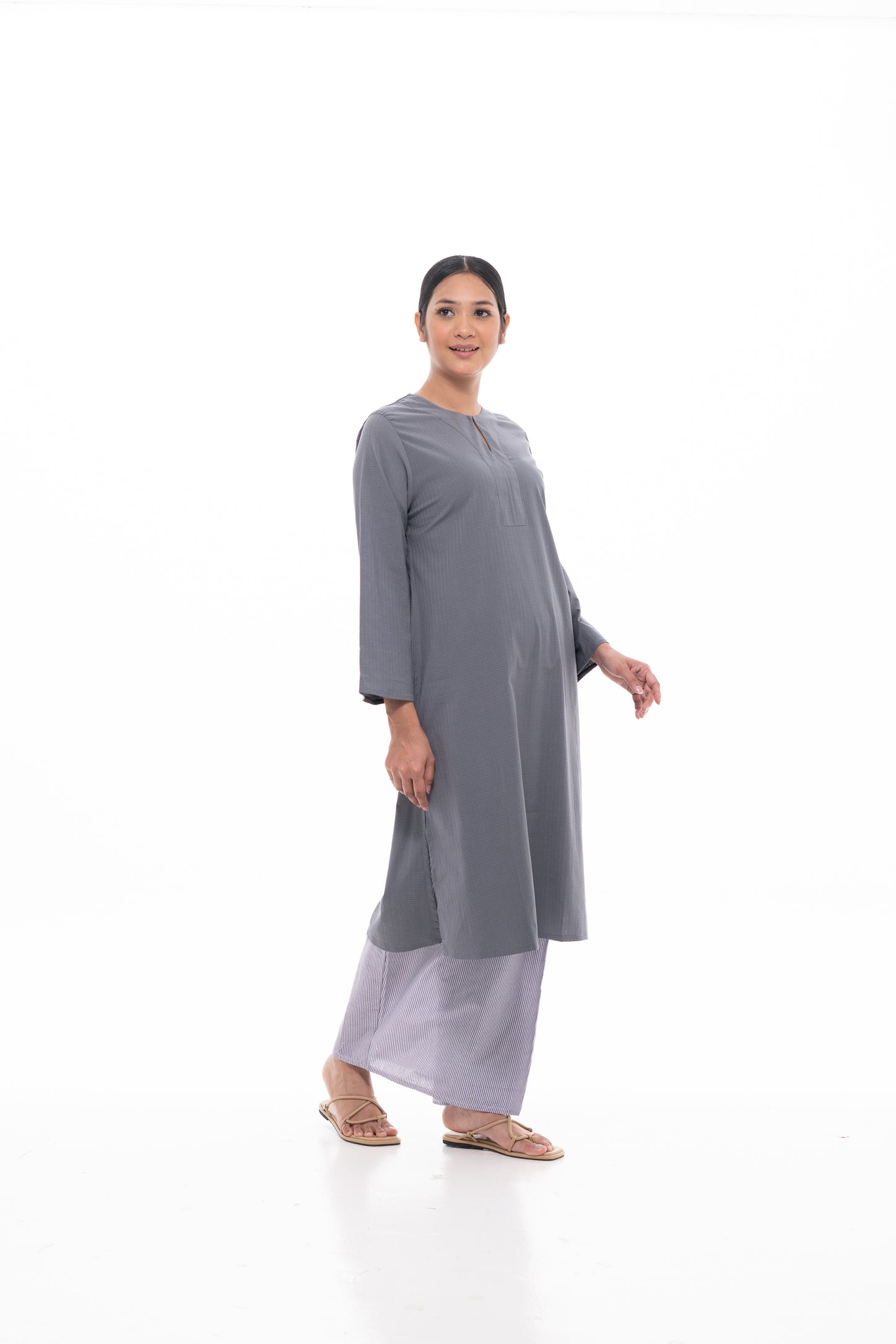Junita Tunic in Grey
