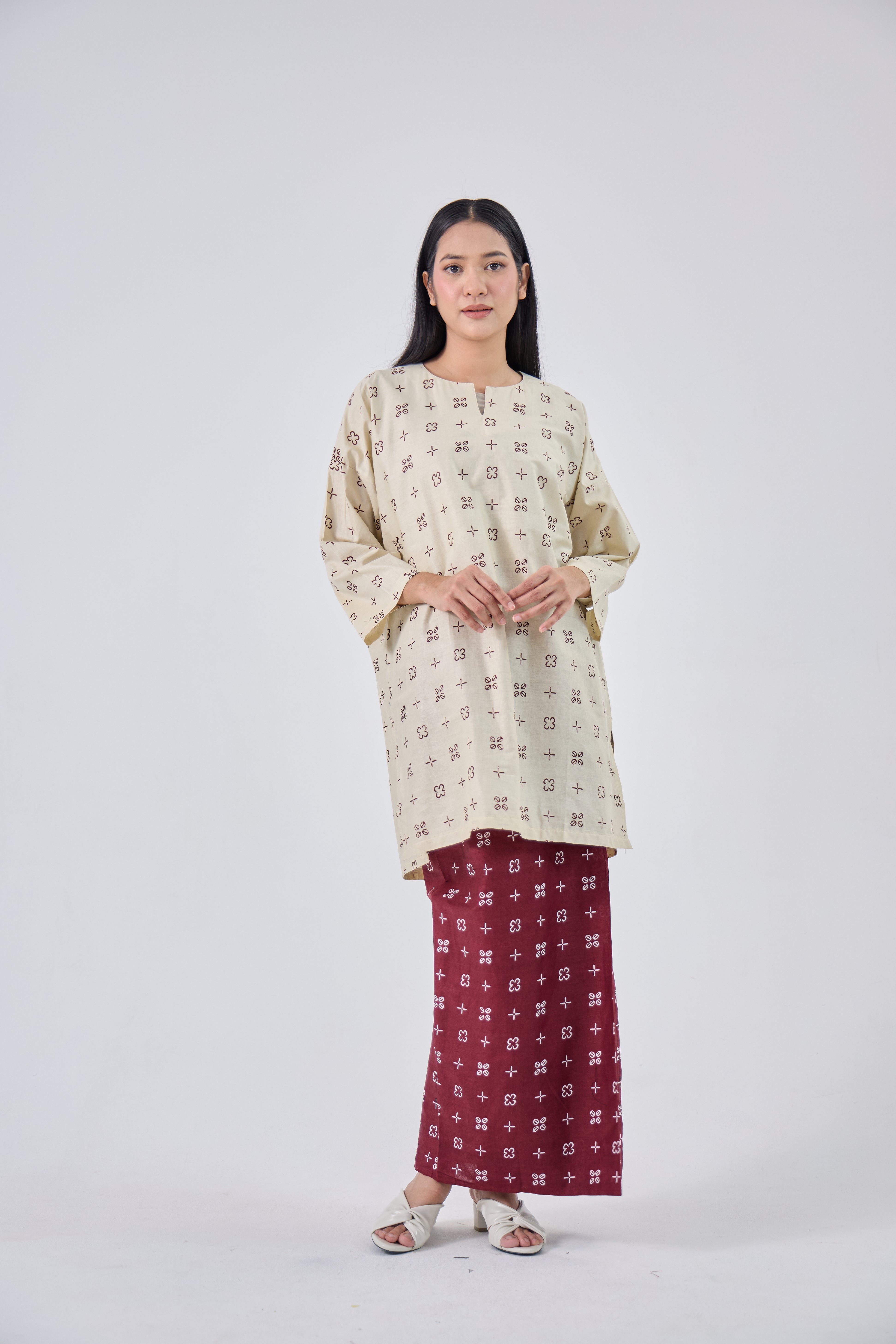 Murni Oversized Midi Top
