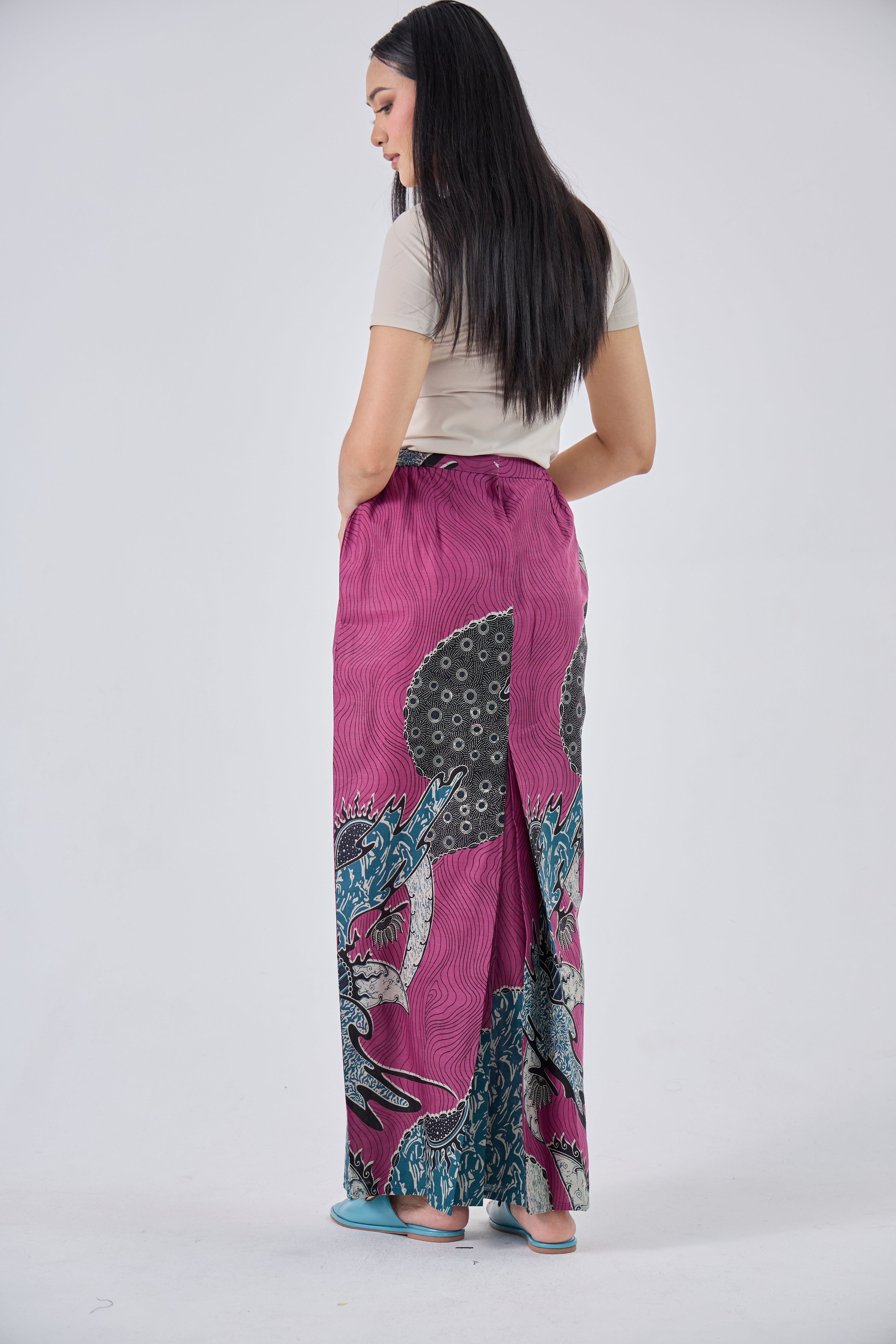 Madiha in Fuschia