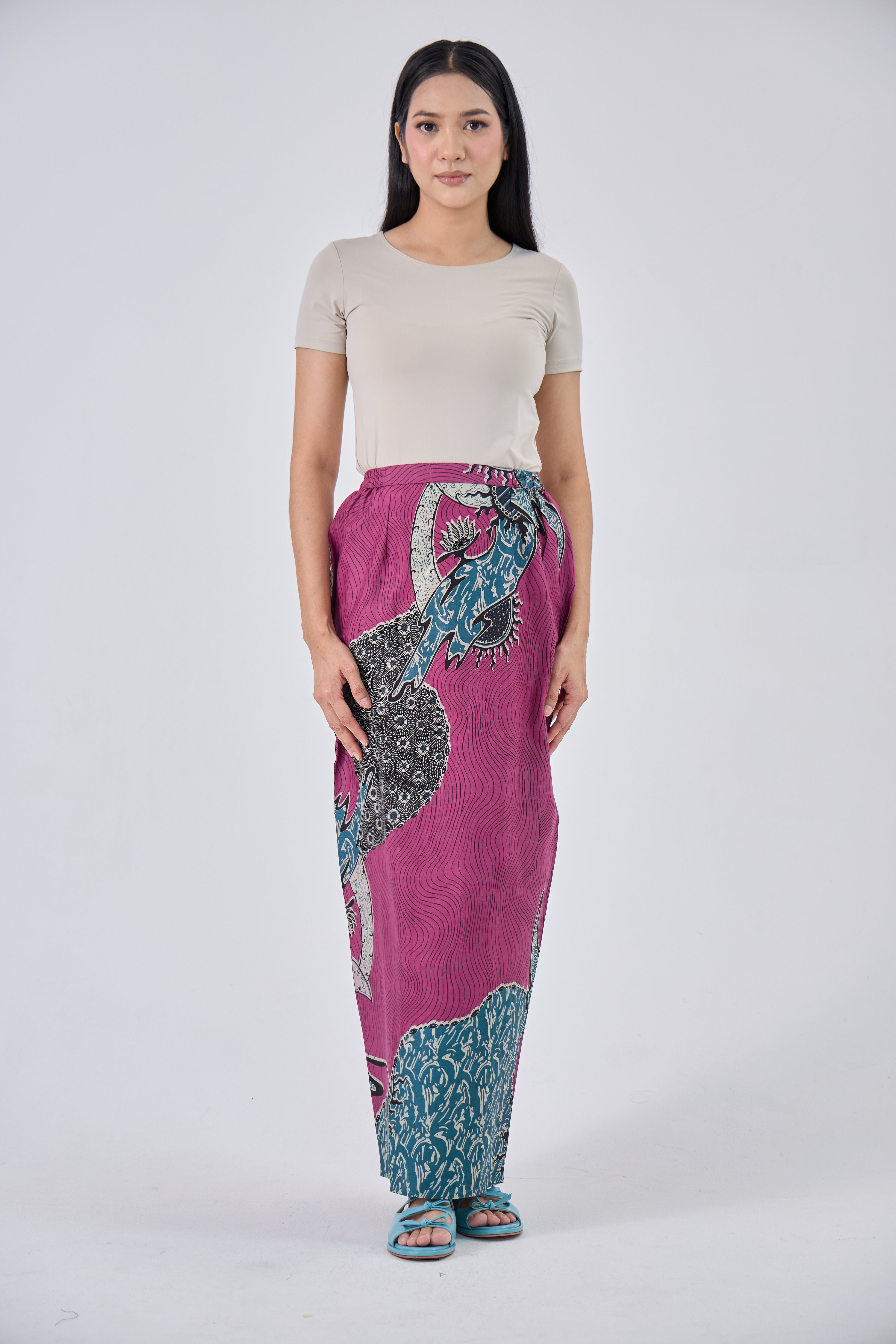 Madiha in Fuschia
