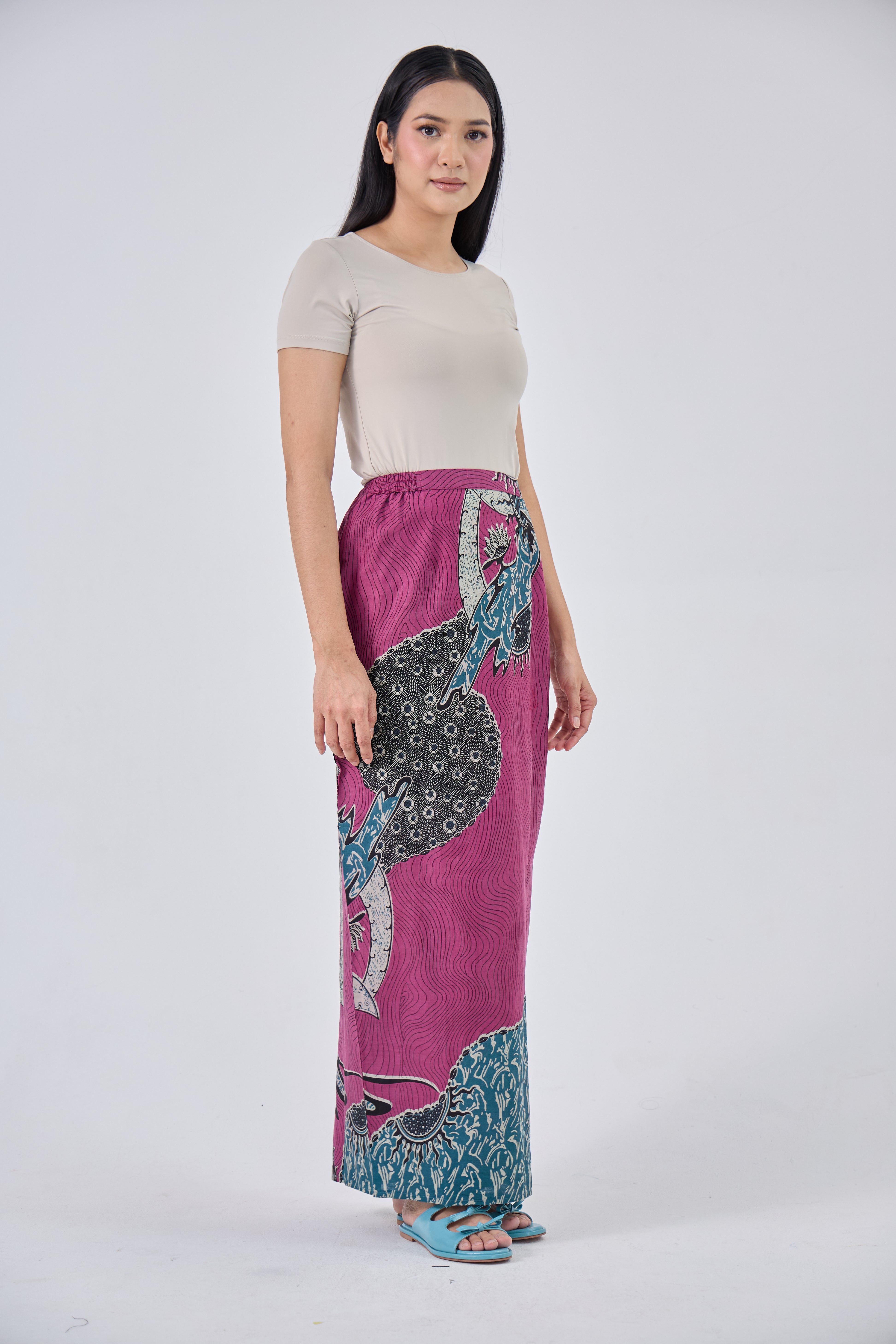Madiha in Fuschia