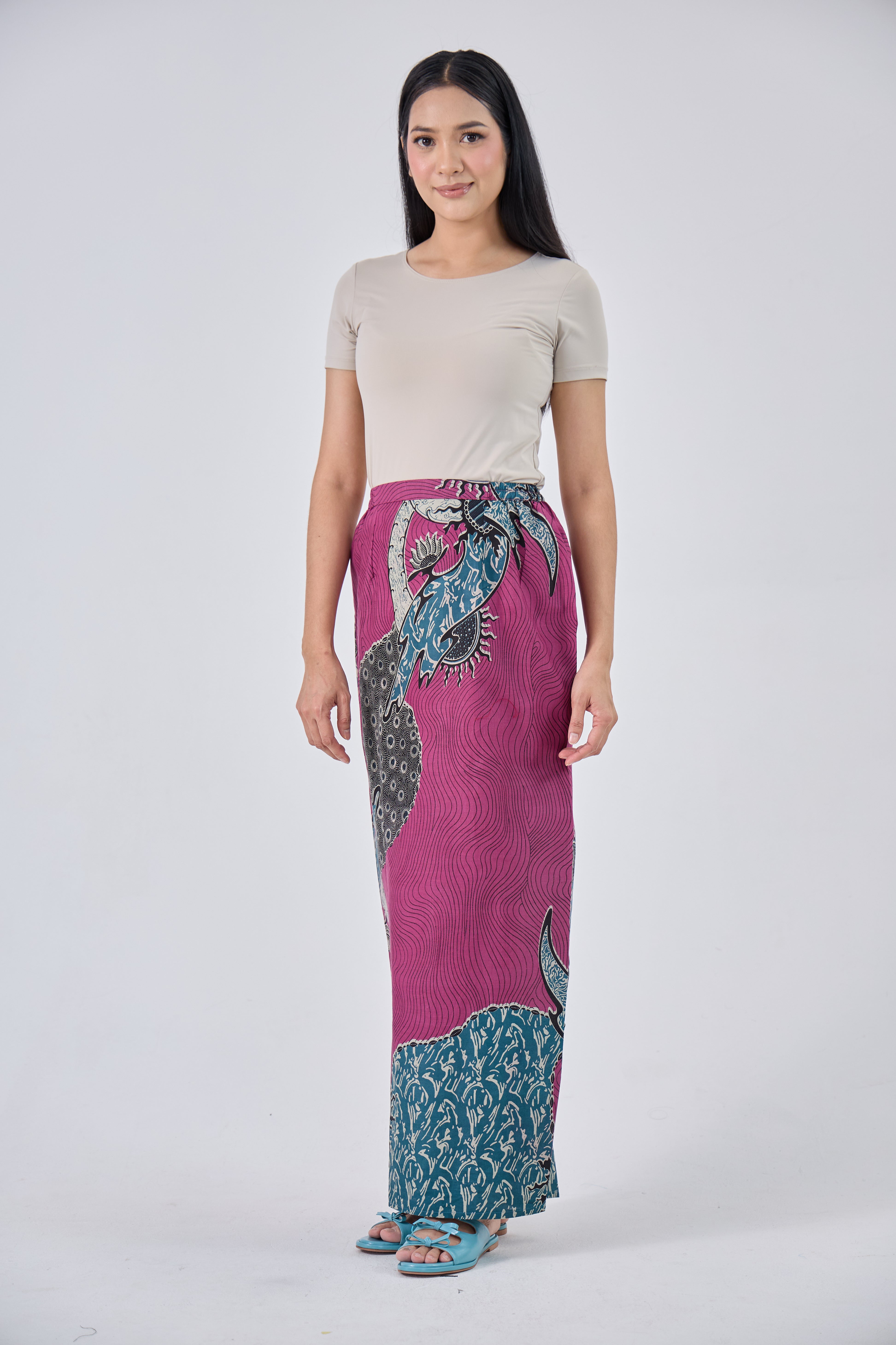 Madiha in Fuschia