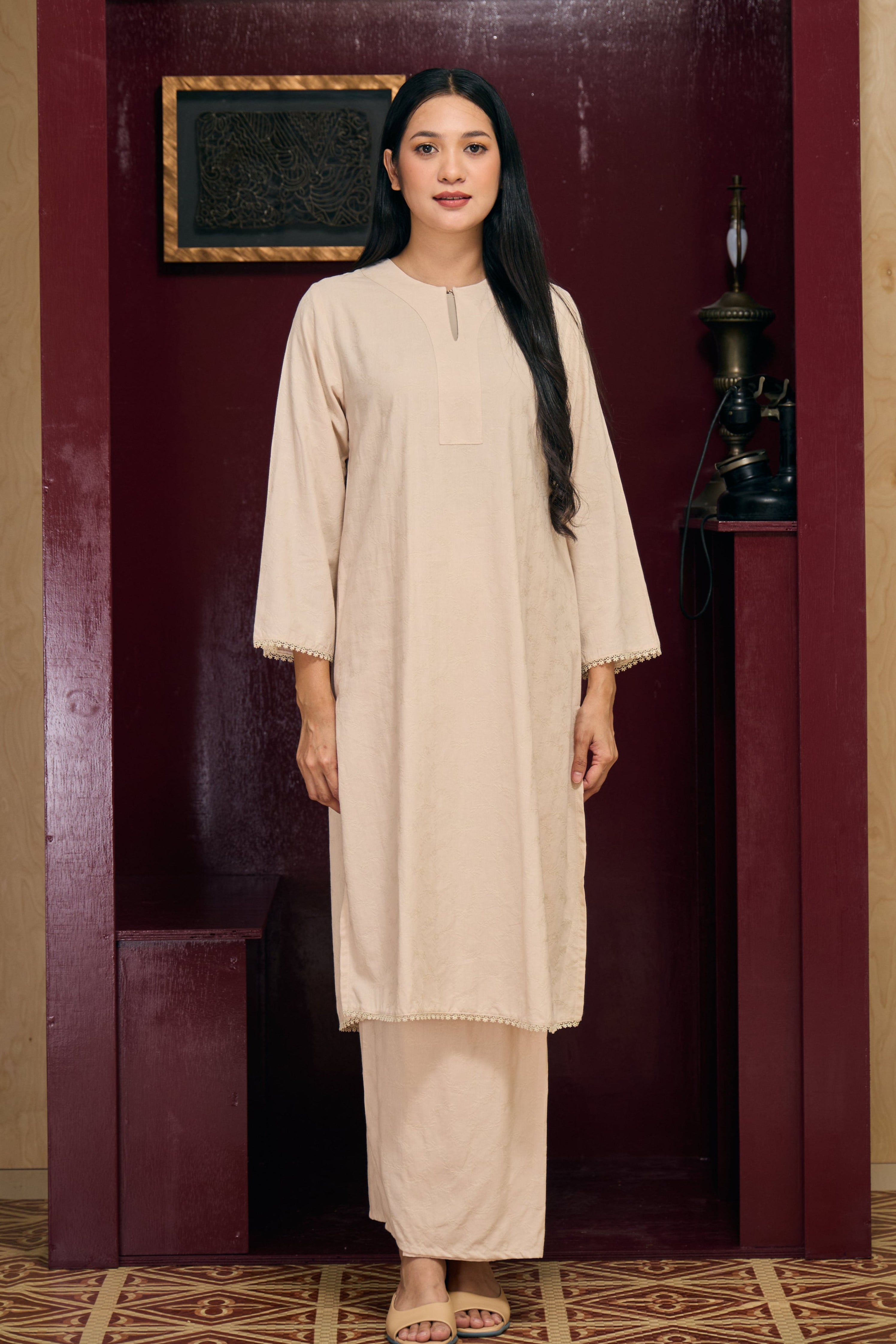 Liana Tunic in Cream