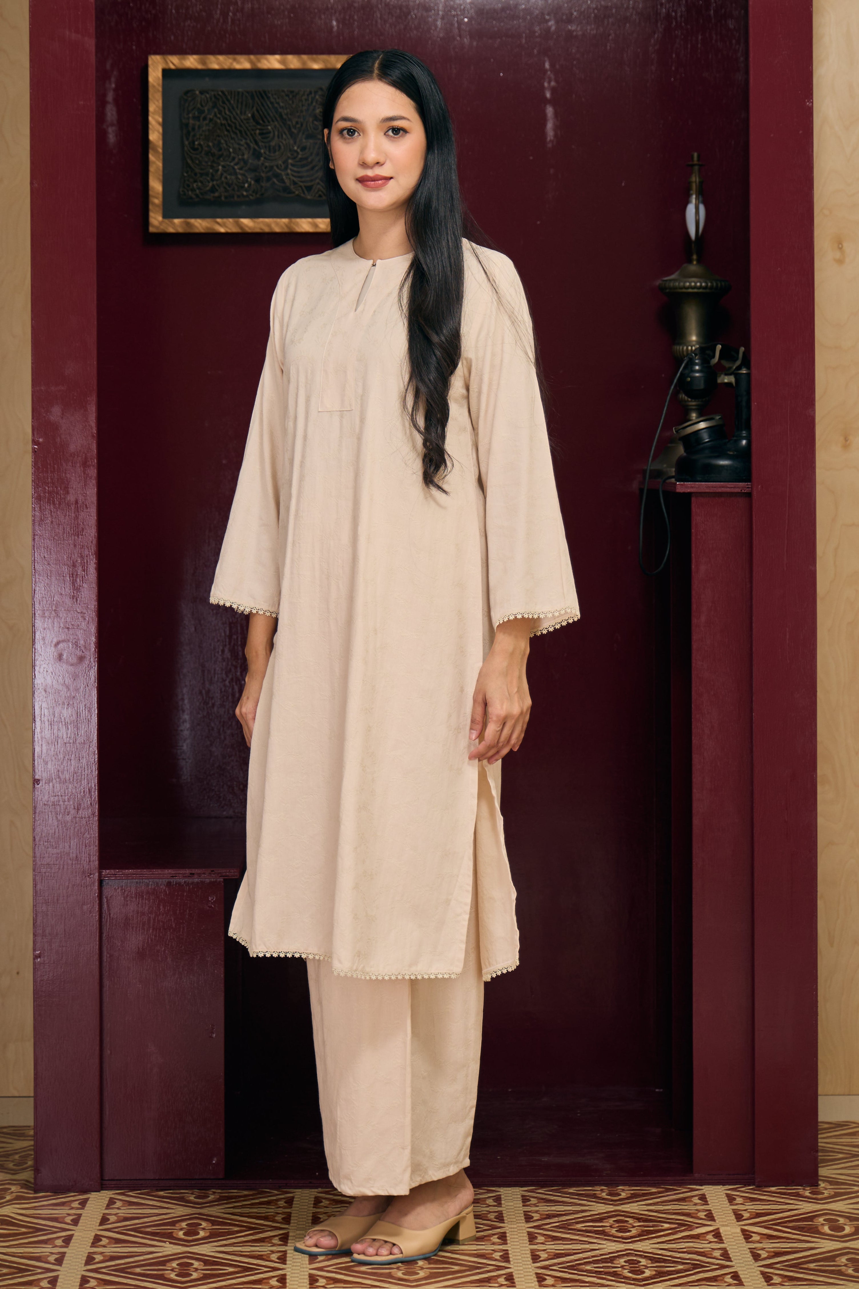 Liana Tunic in Cream