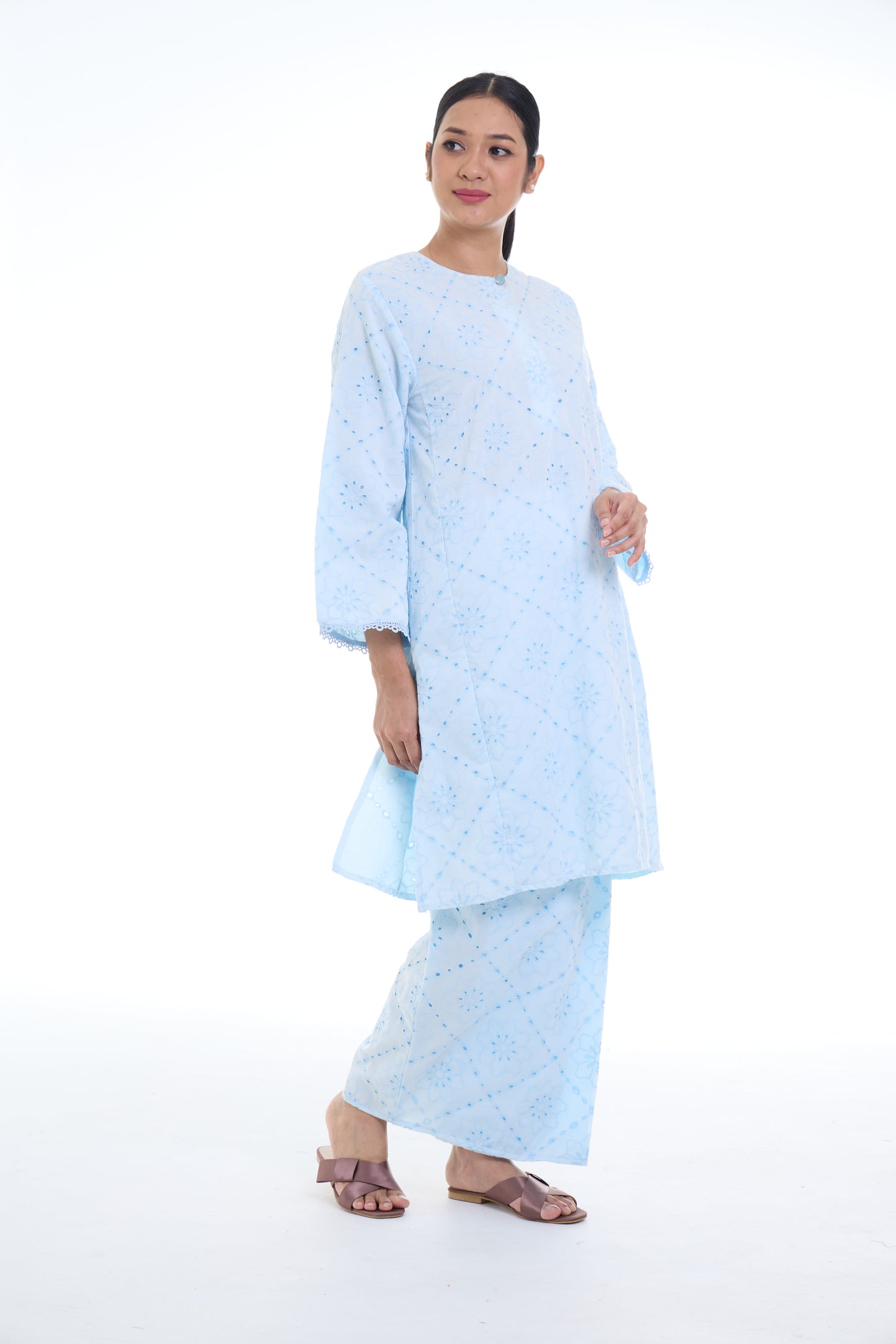 Lubna Top in Blue