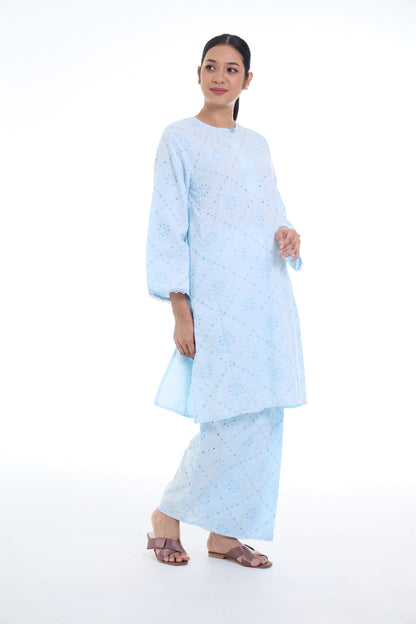 Lubna Top in Blue