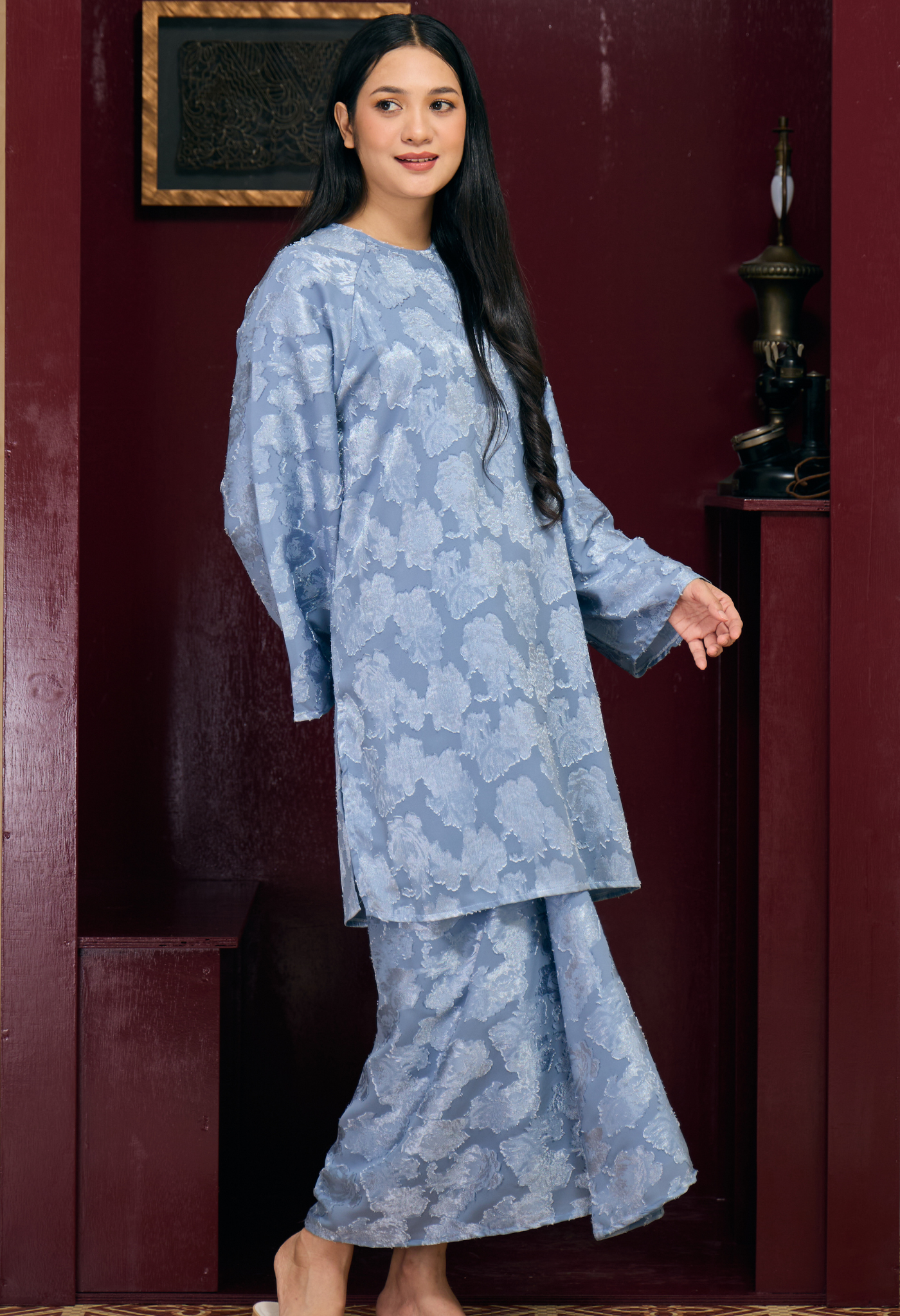 Lane in Blue