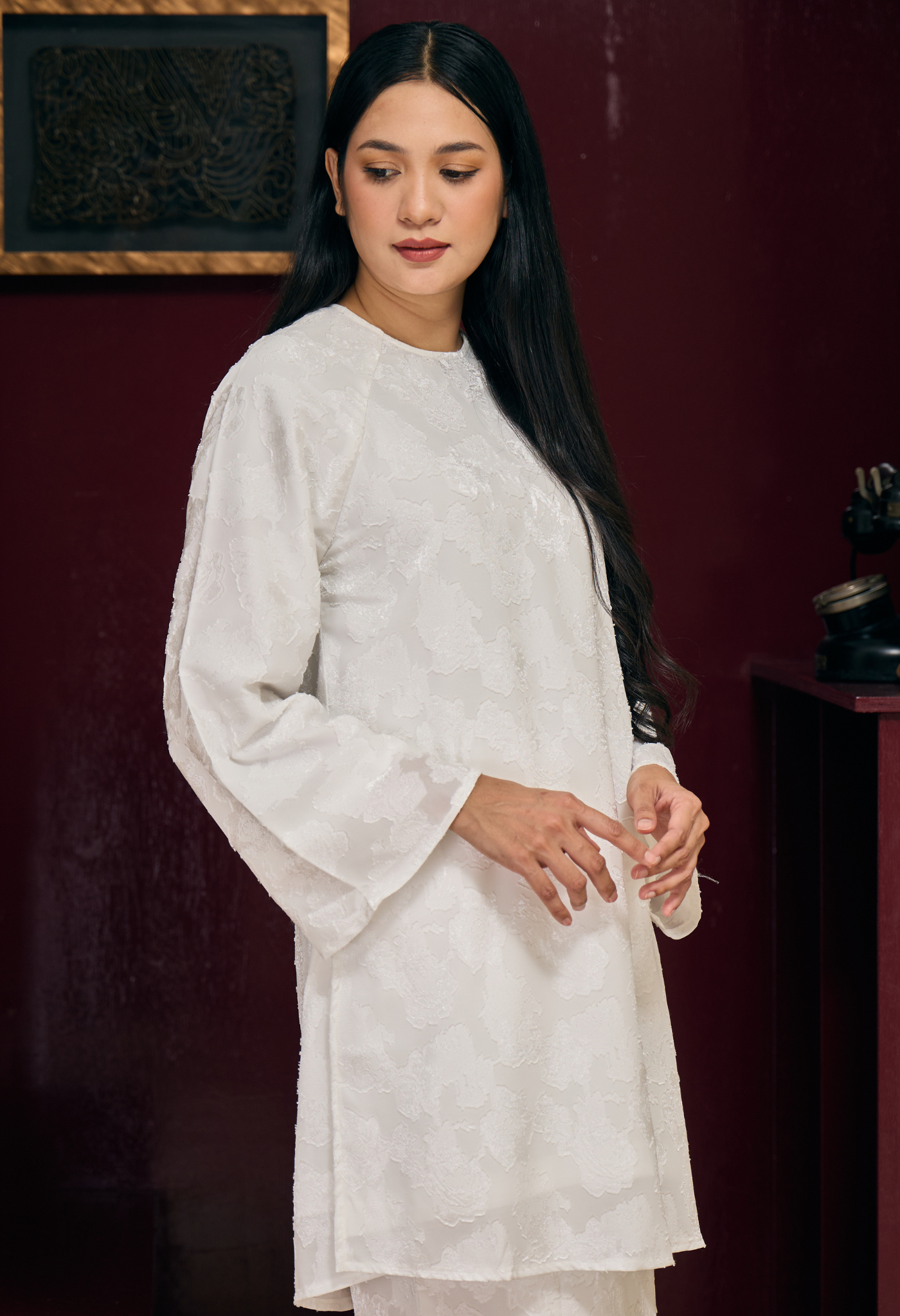 Lane in White