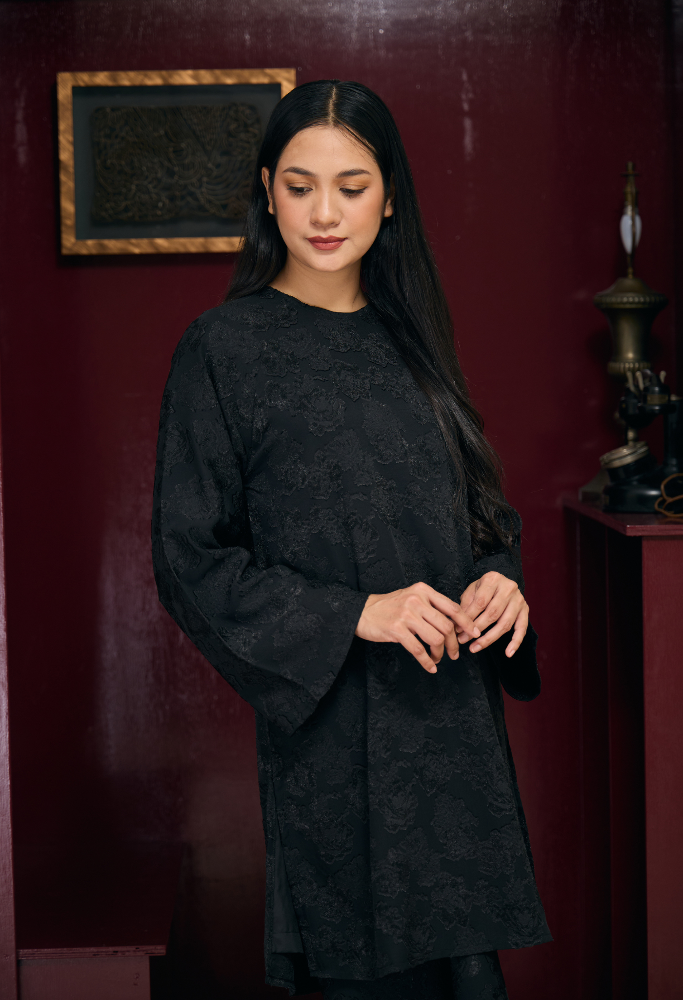 Lane in Black