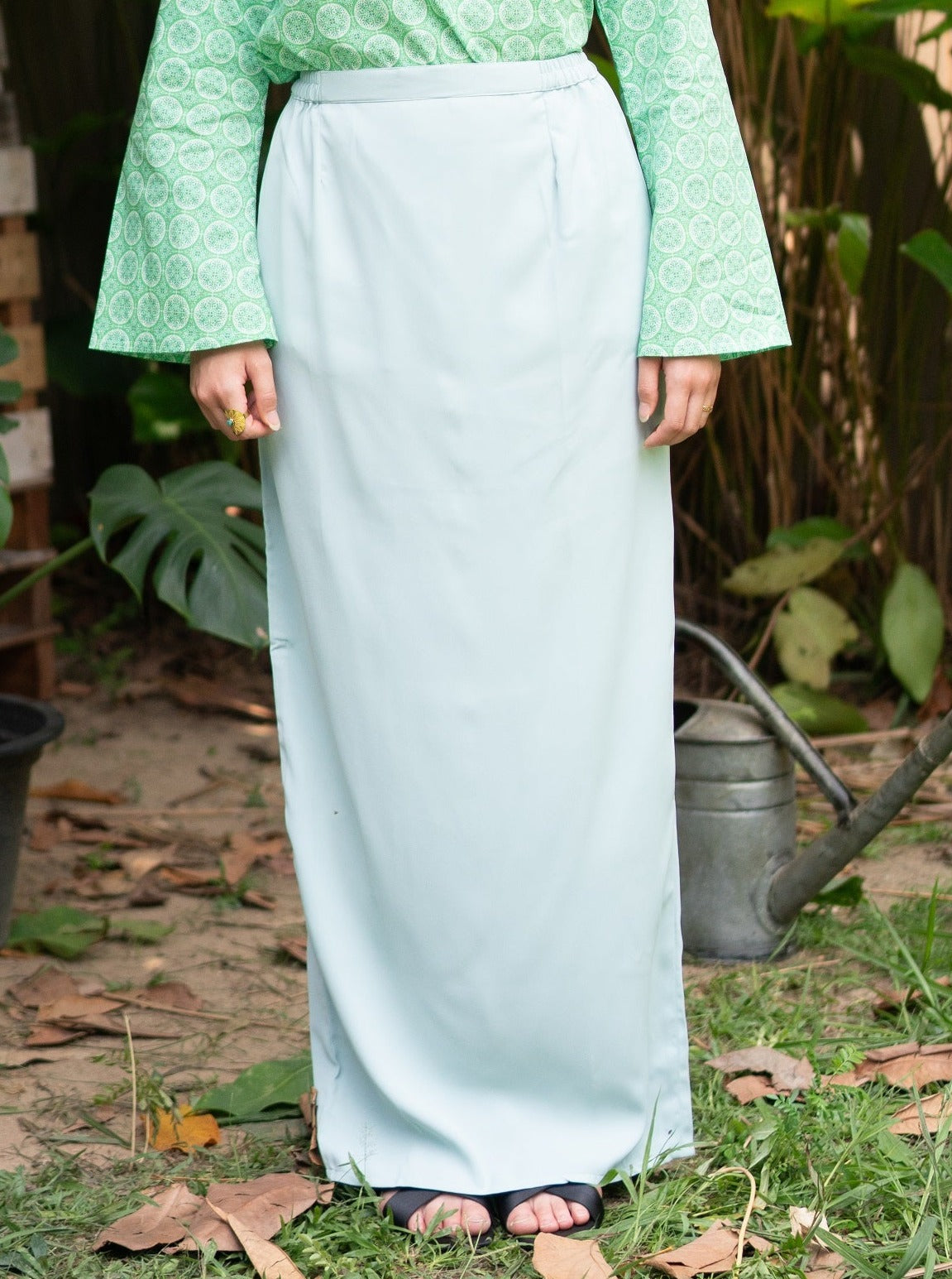 Edza Skirt in Mint Green