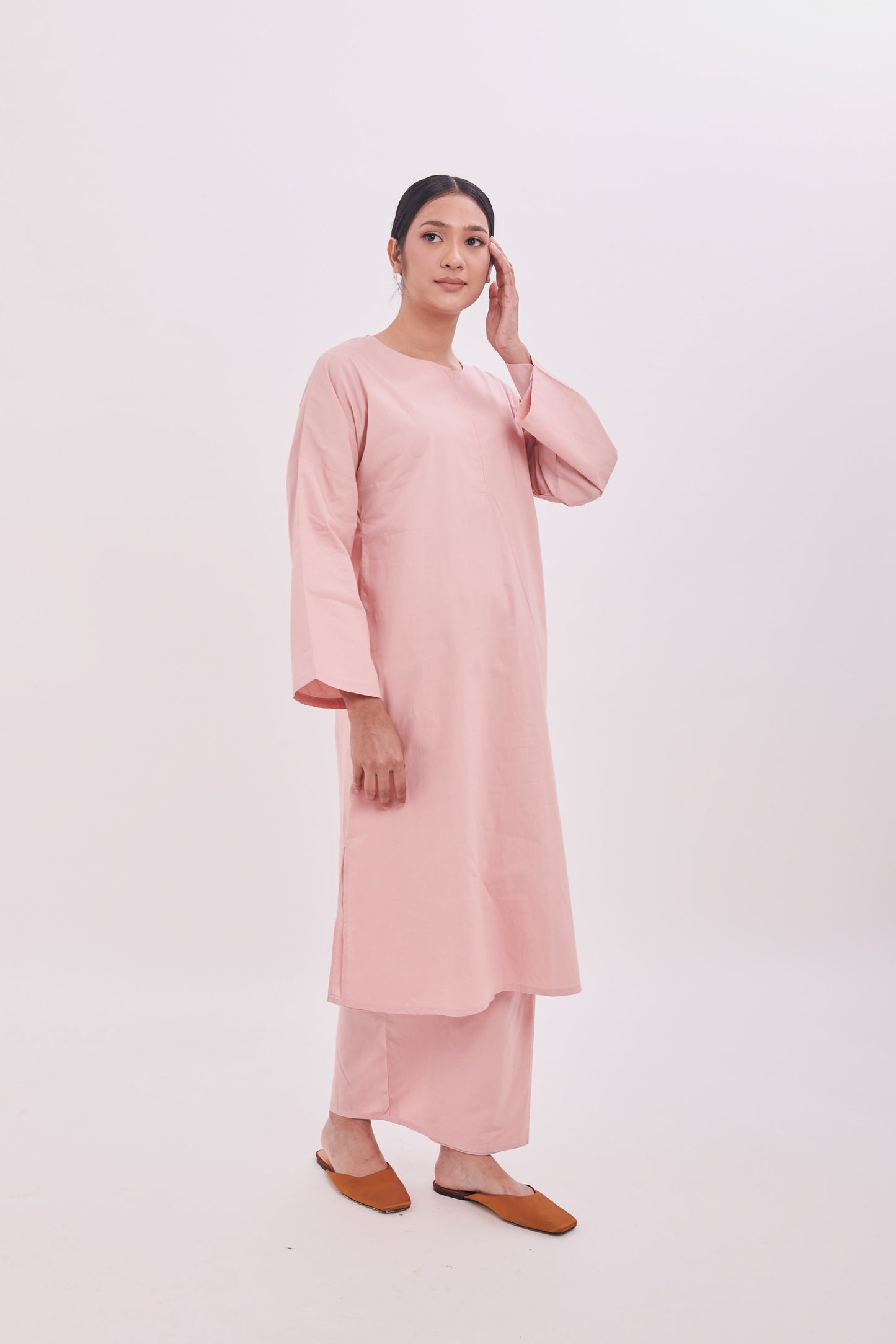 Nabilah Tunic in Pink