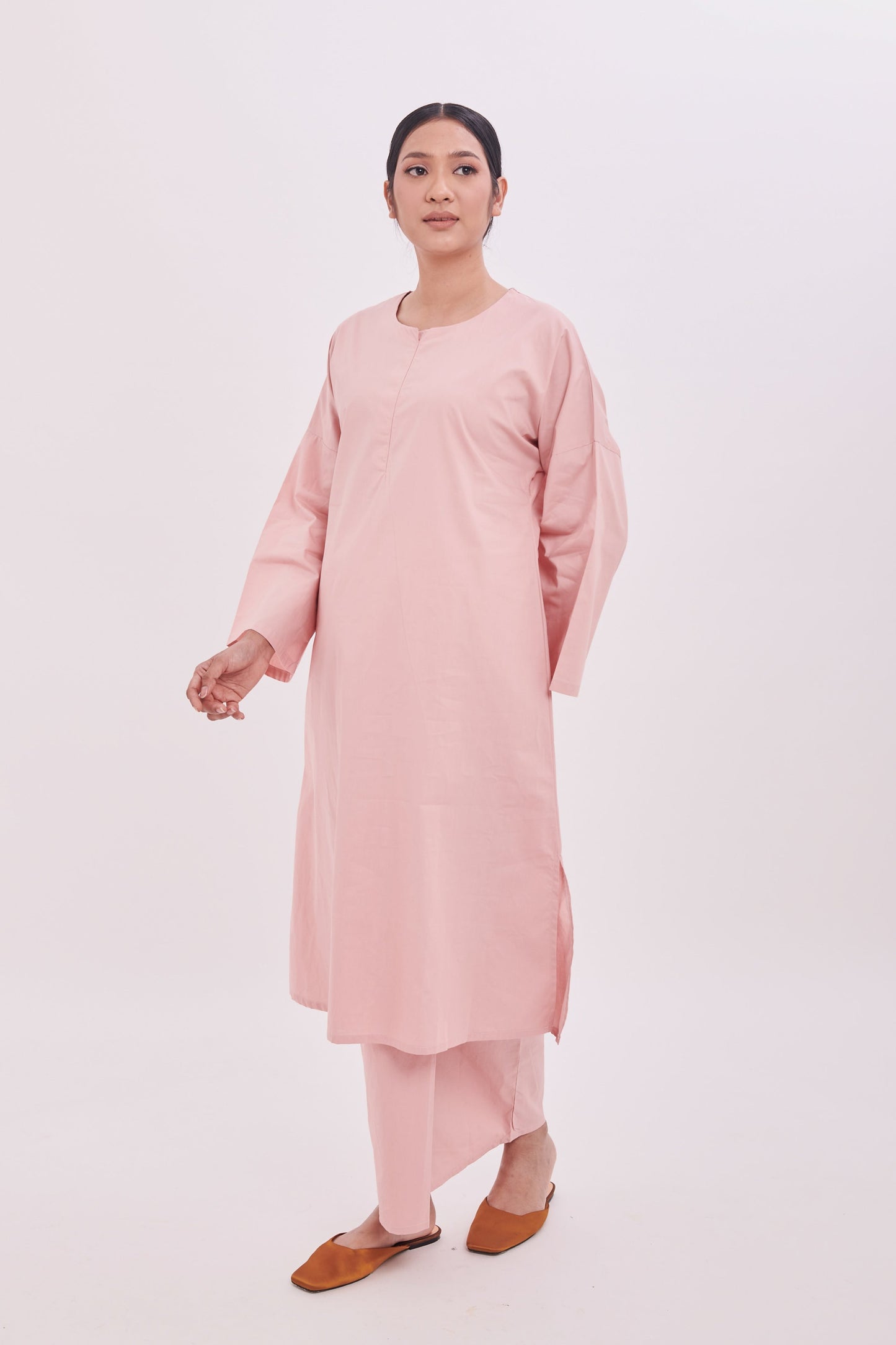 Nabilah Tunic in Pink