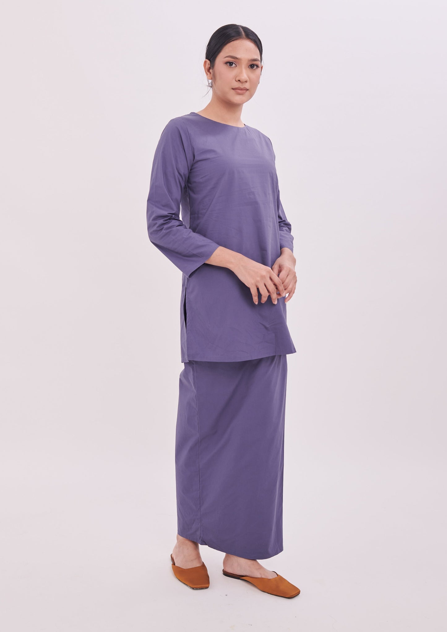 Nabilah Kurung in Blue