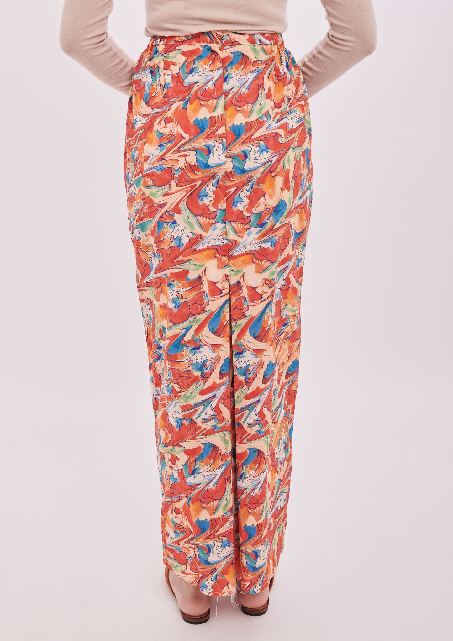 Julia Sarung in Orange