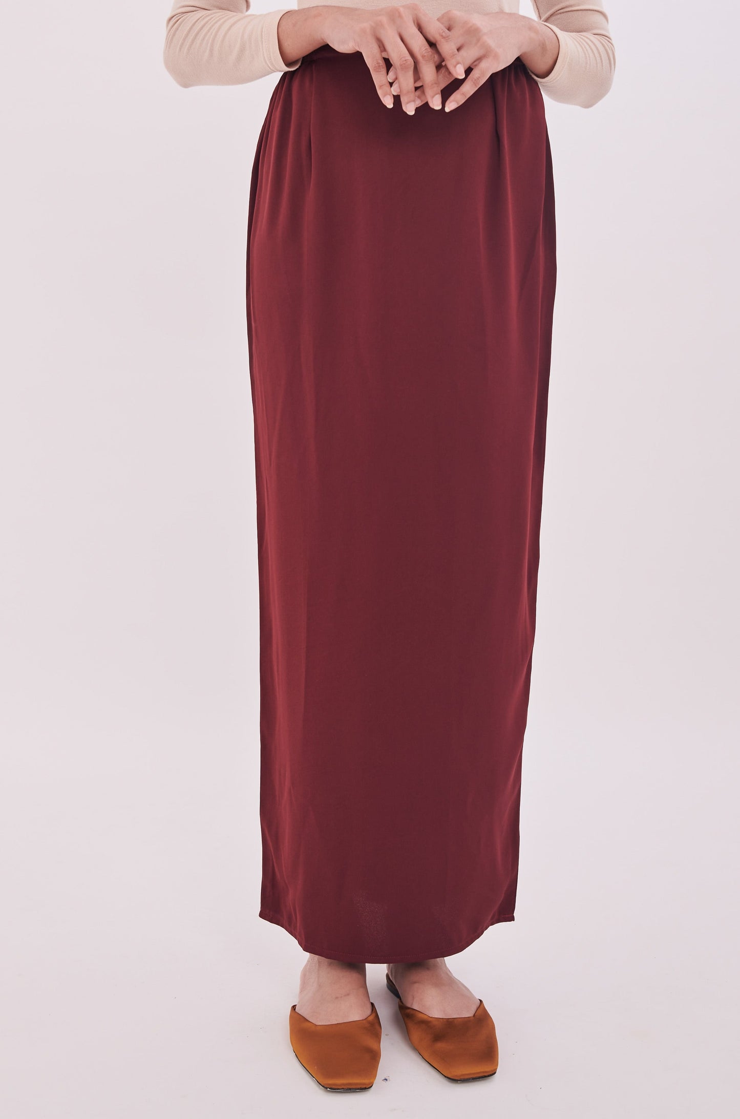 Edza Skirt in Brown