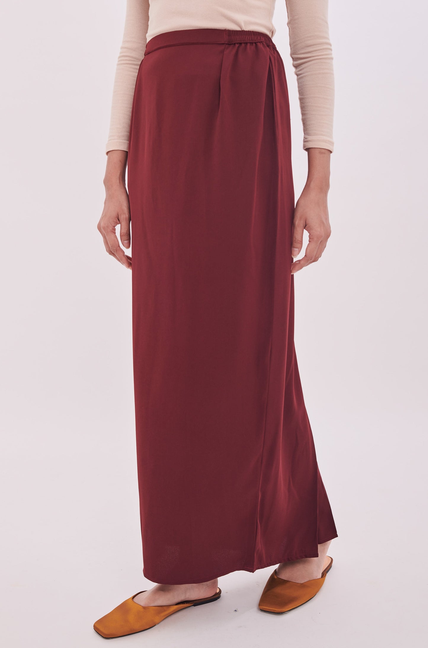 Edza Skirt in Brown