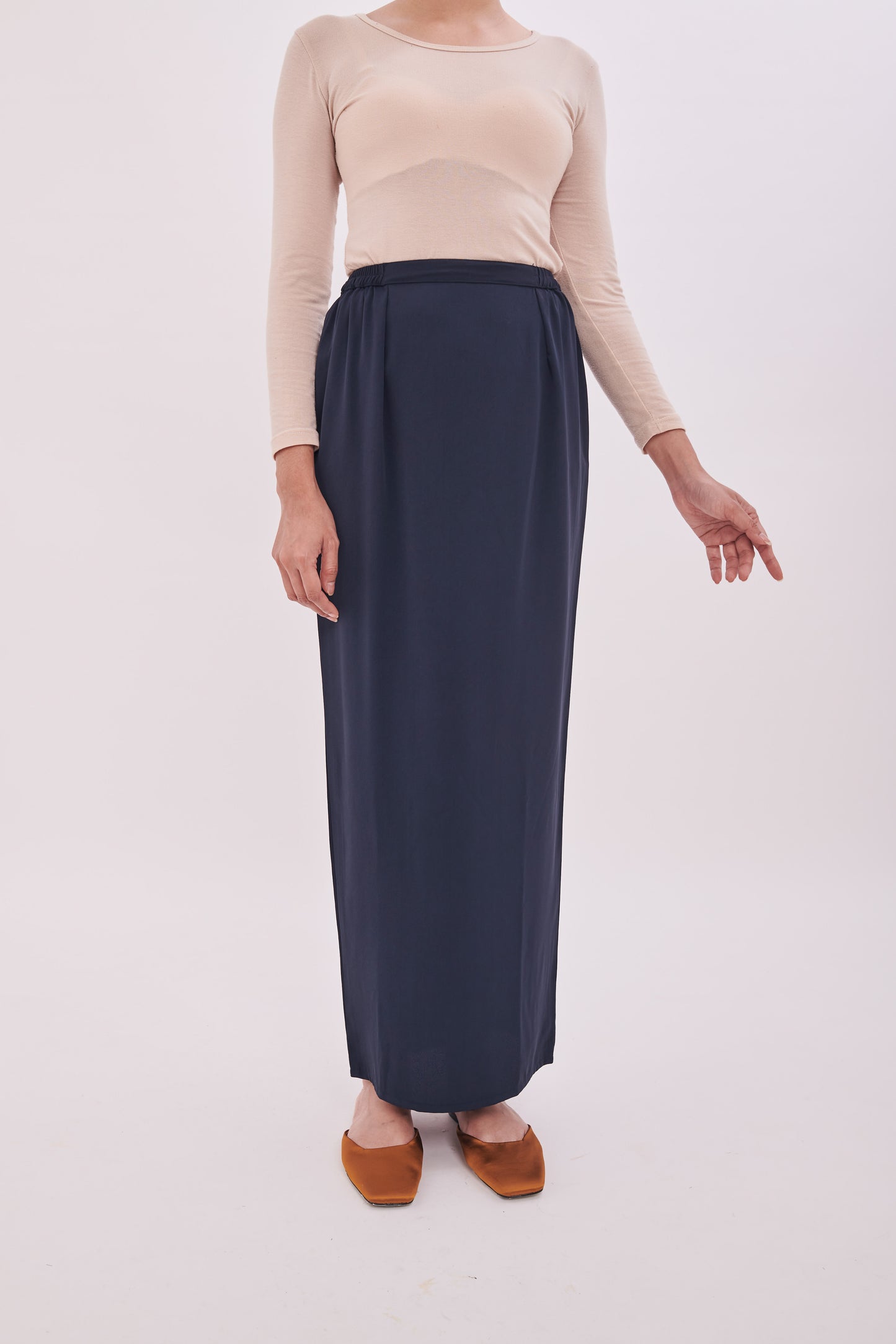 Edza Skirt in Dark Blue