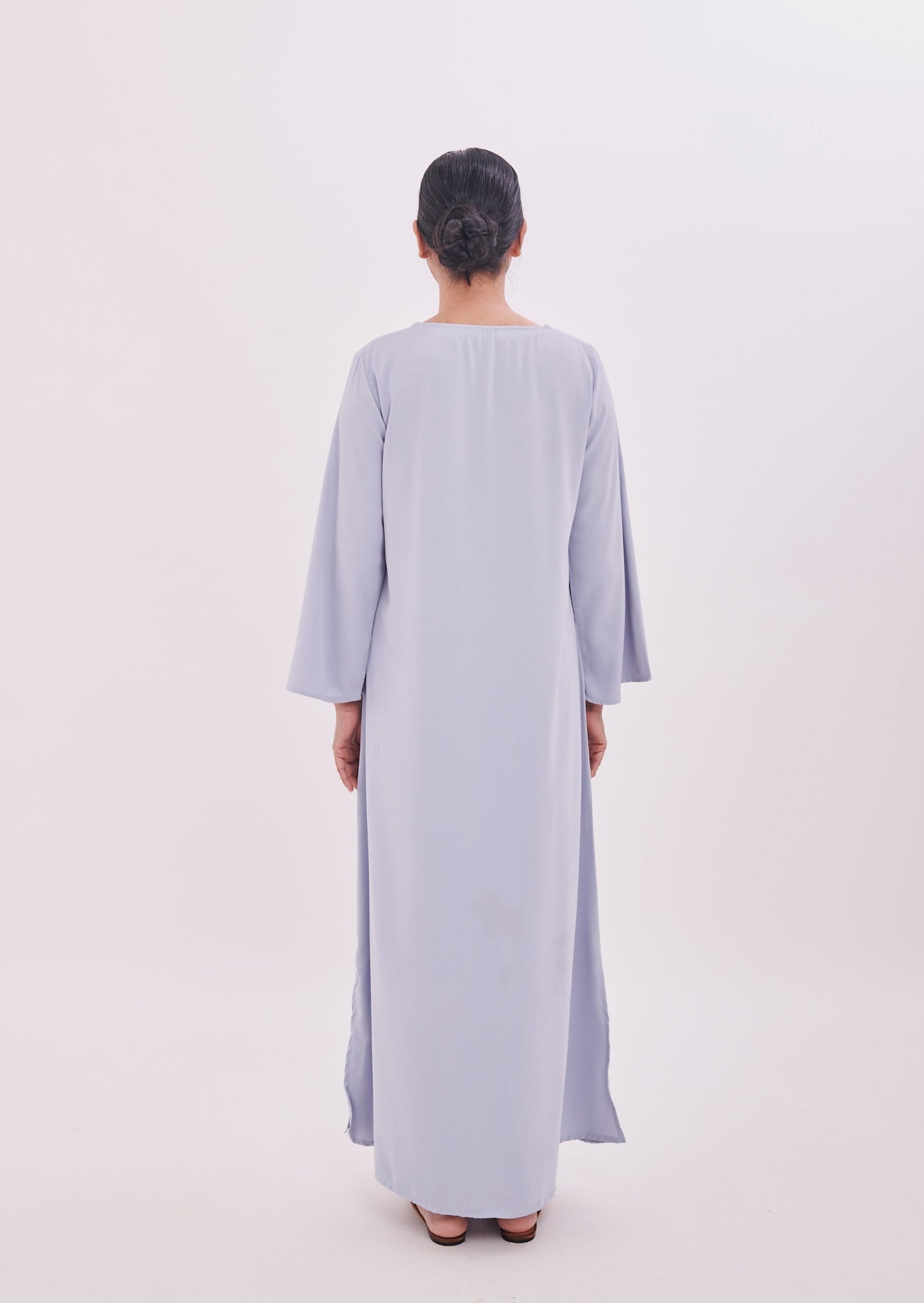Edza Maxi Dress in Light Blue