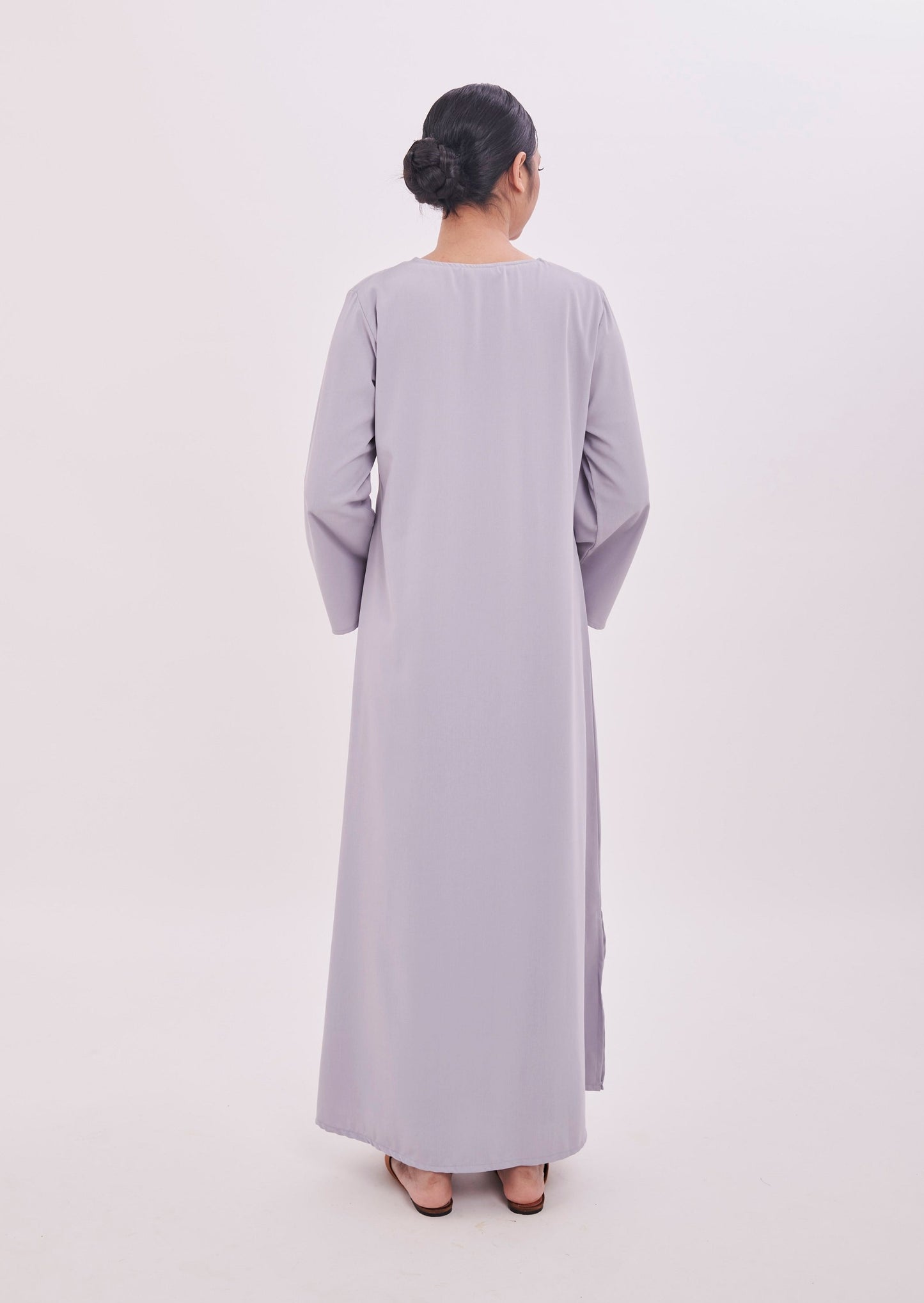 Edza Maxi Dress in Grey