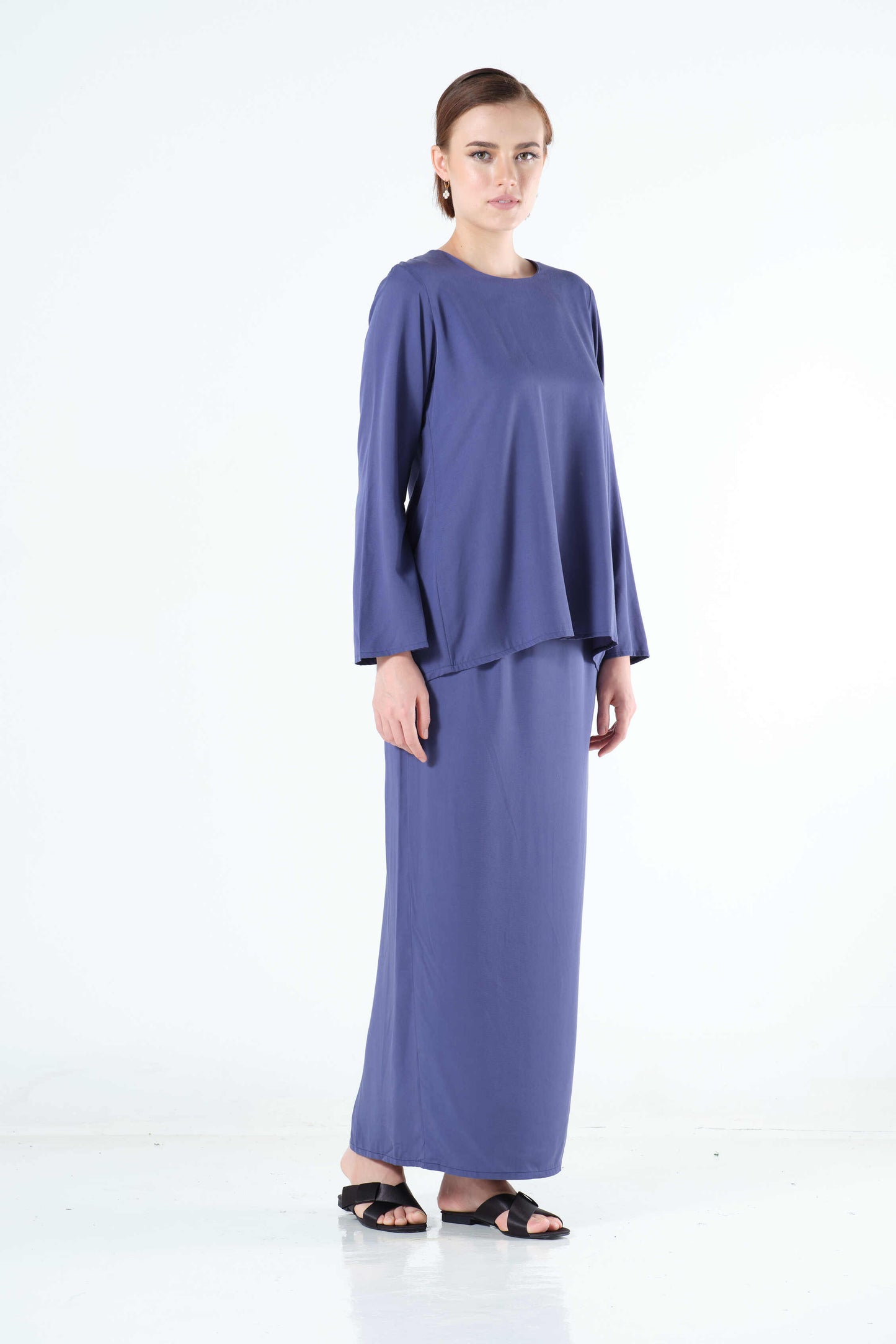 Shaima Top in Blue