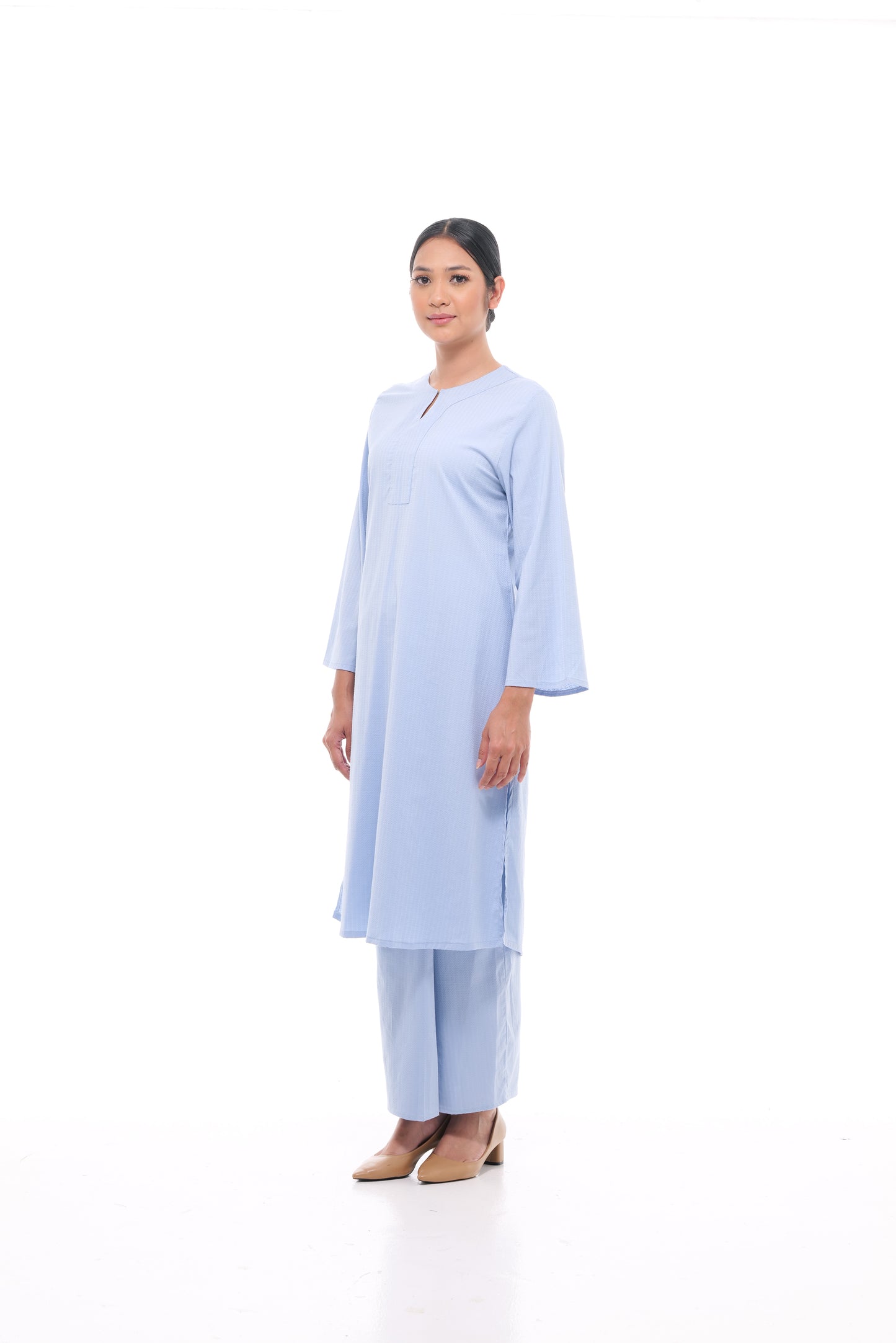 Junita Tunic in Powder Blue