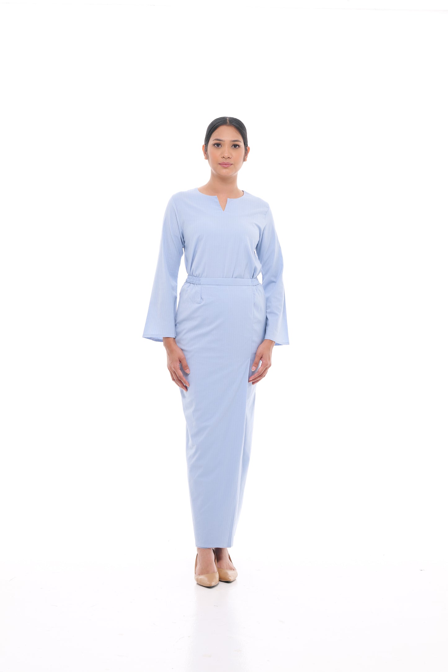 Junita Skirt in Powder Blue