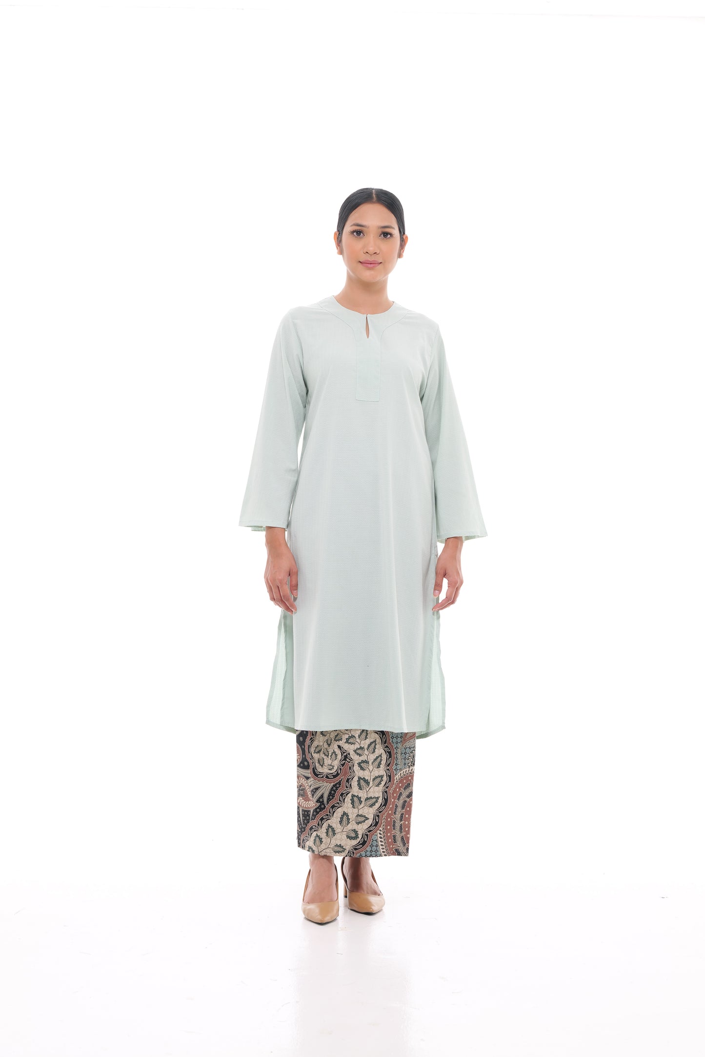 Junita Tunic in Mint Green