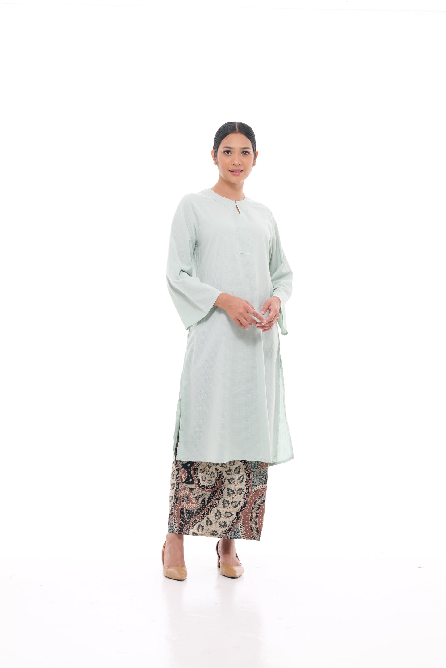 Junita Tunic in Mint Green