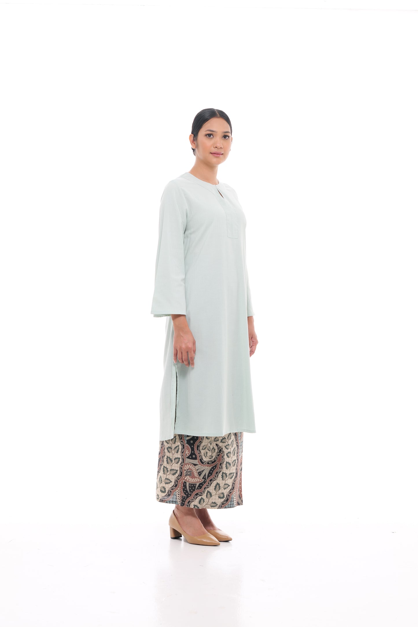 Junita Tunic in Mint Green