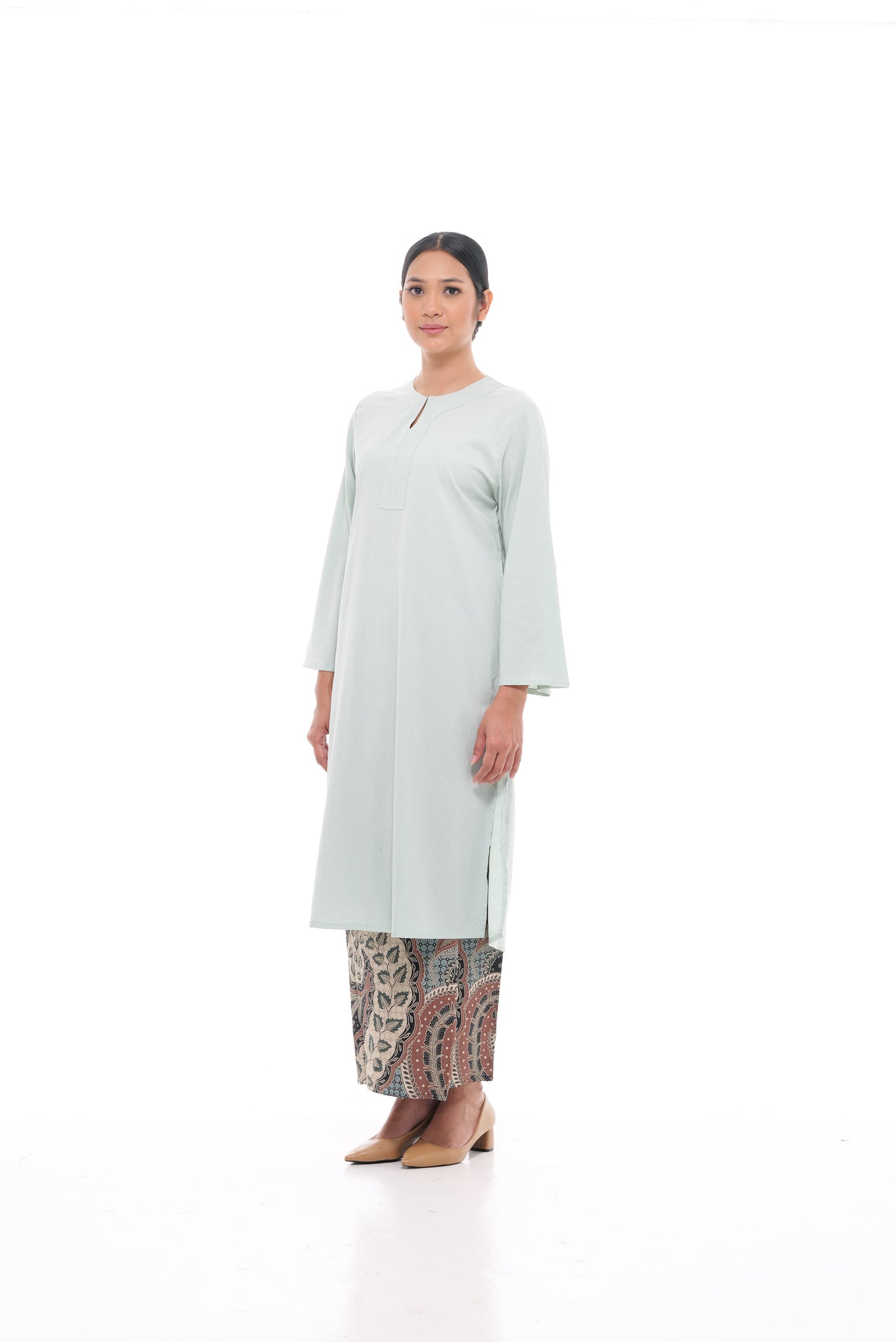 Junita Tunic in Mint Green