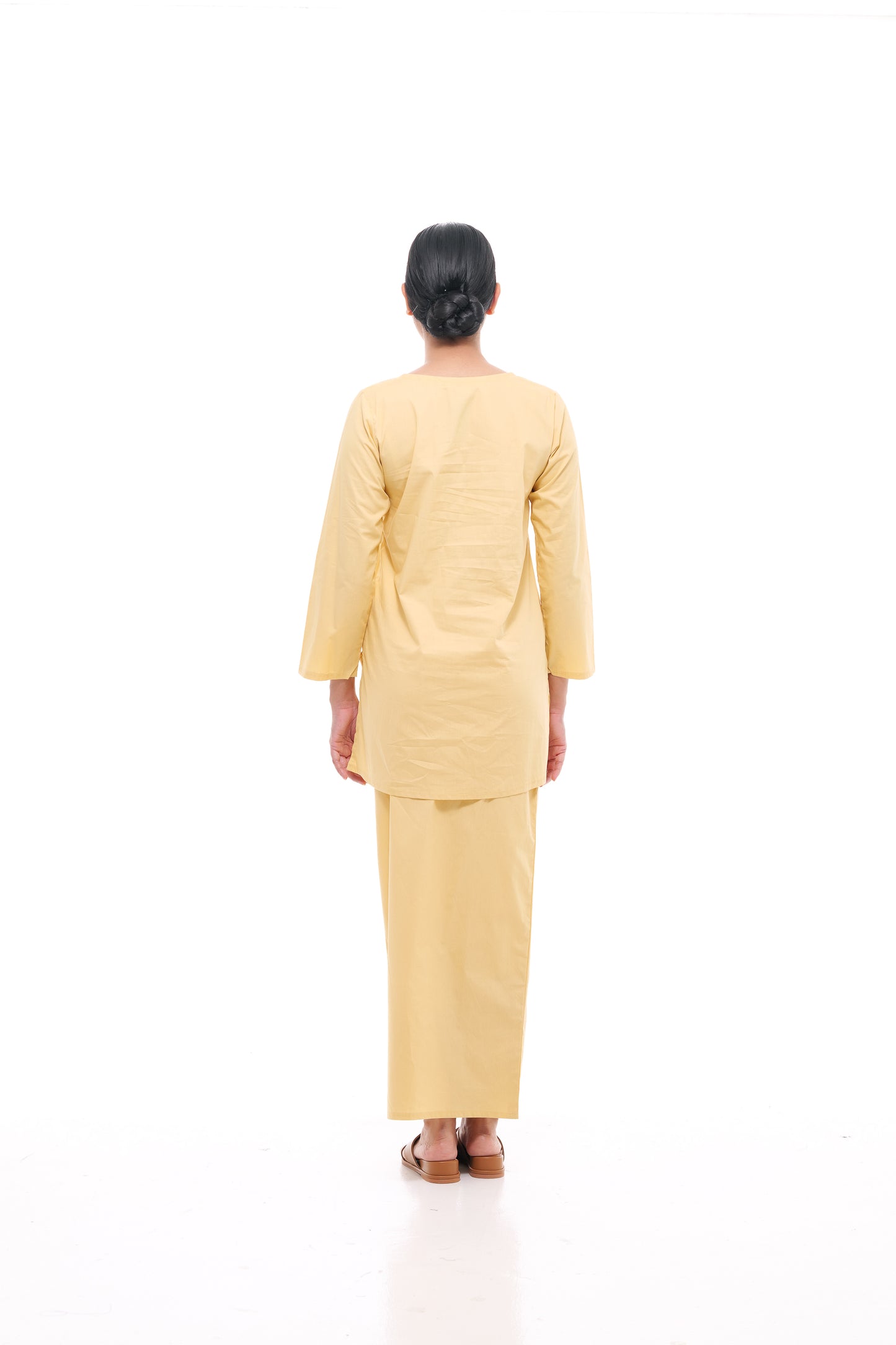 Nabilah Kurung in Yellow