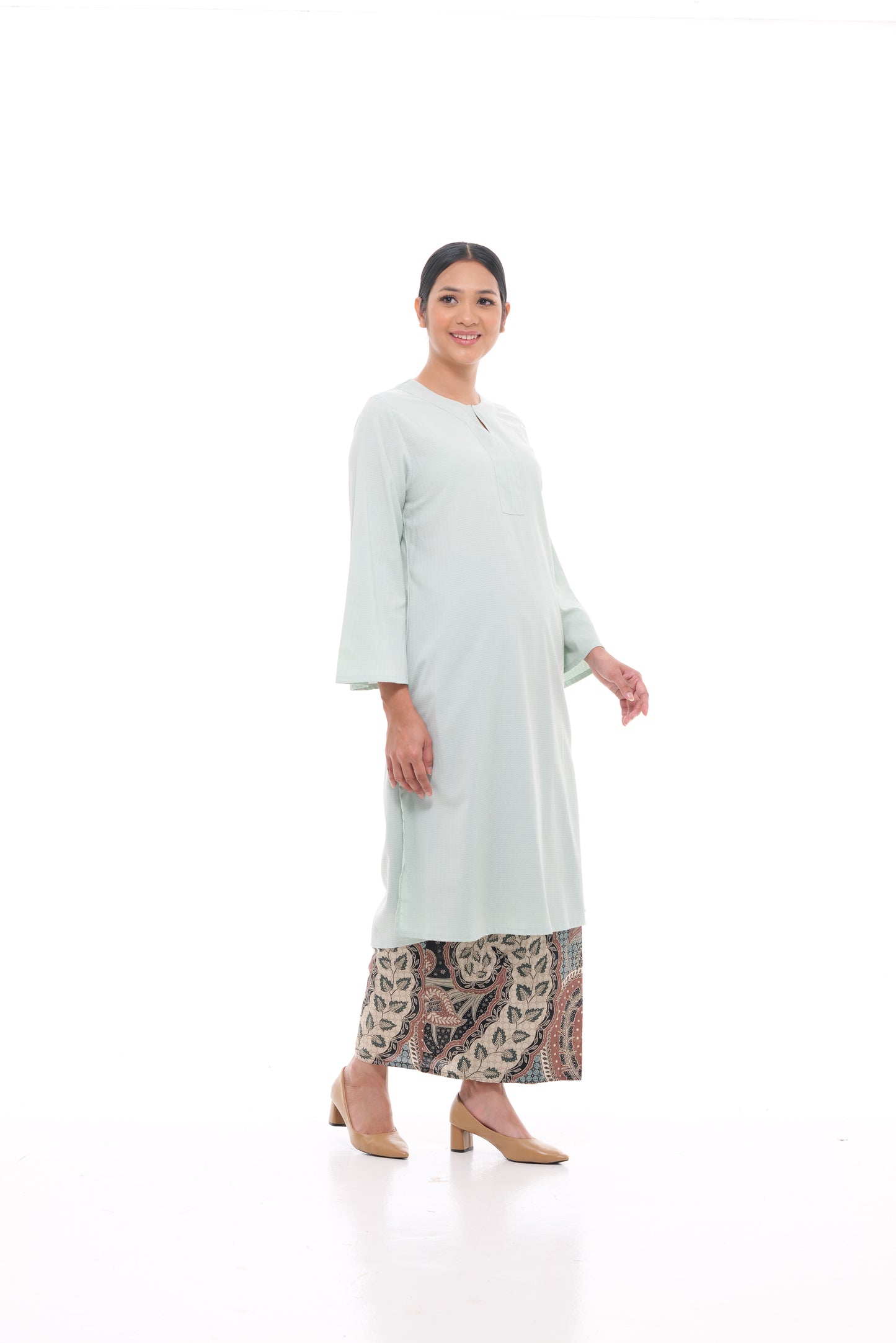 Junita Tunic in Mint Green