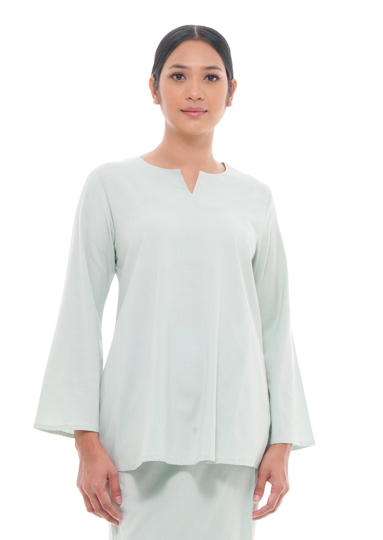 Junita Top in Mint Green