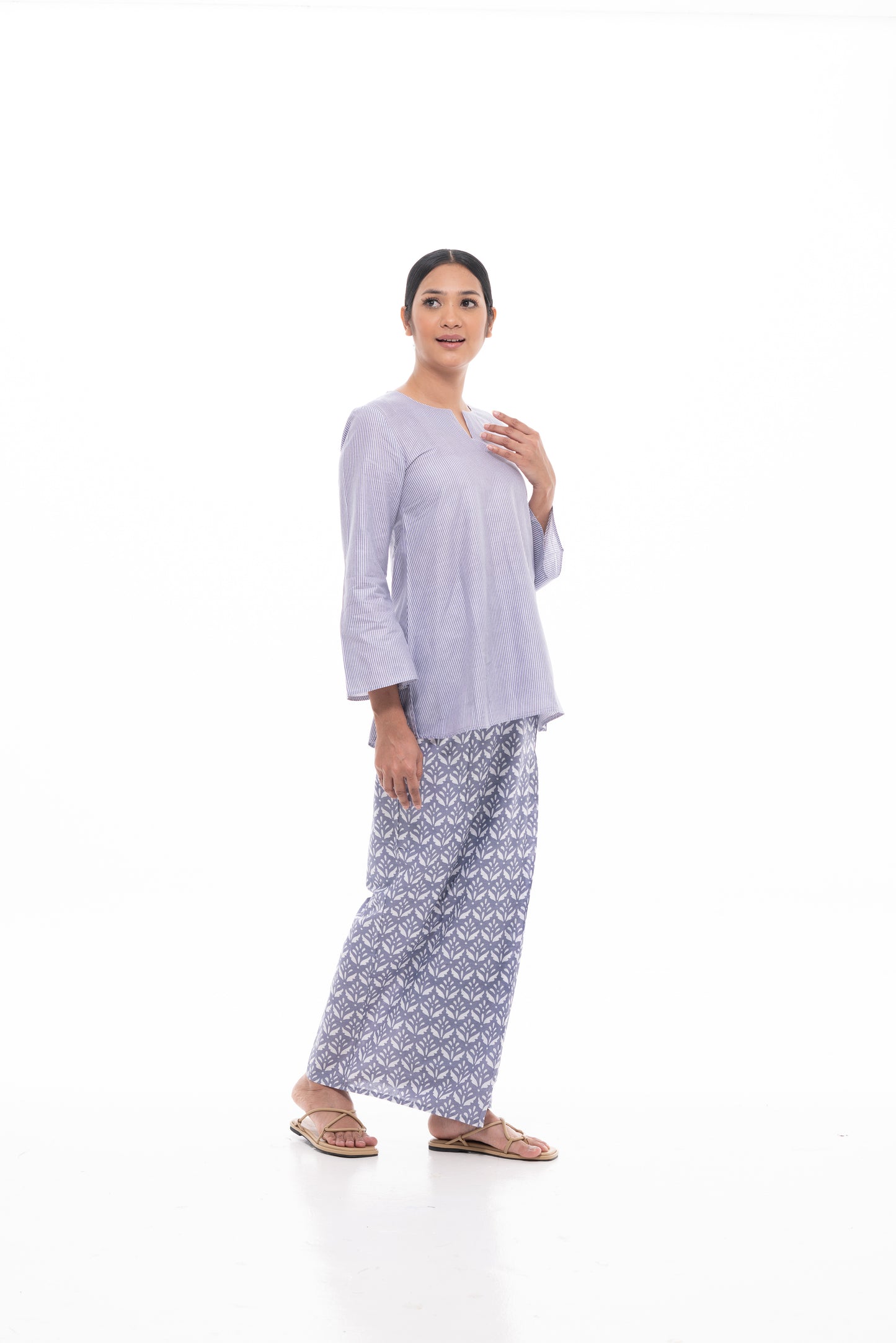 Janya Top in Grey