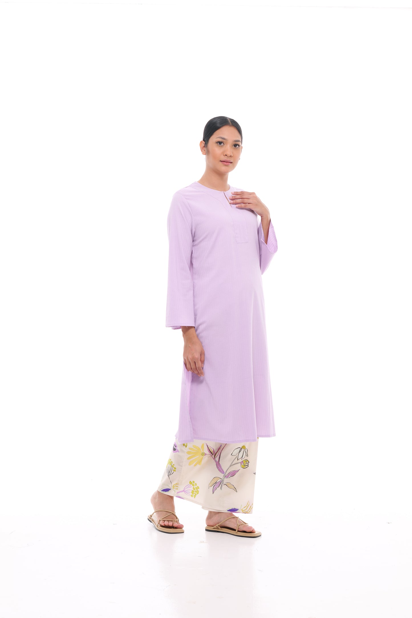 Junita Tunic in Lavender