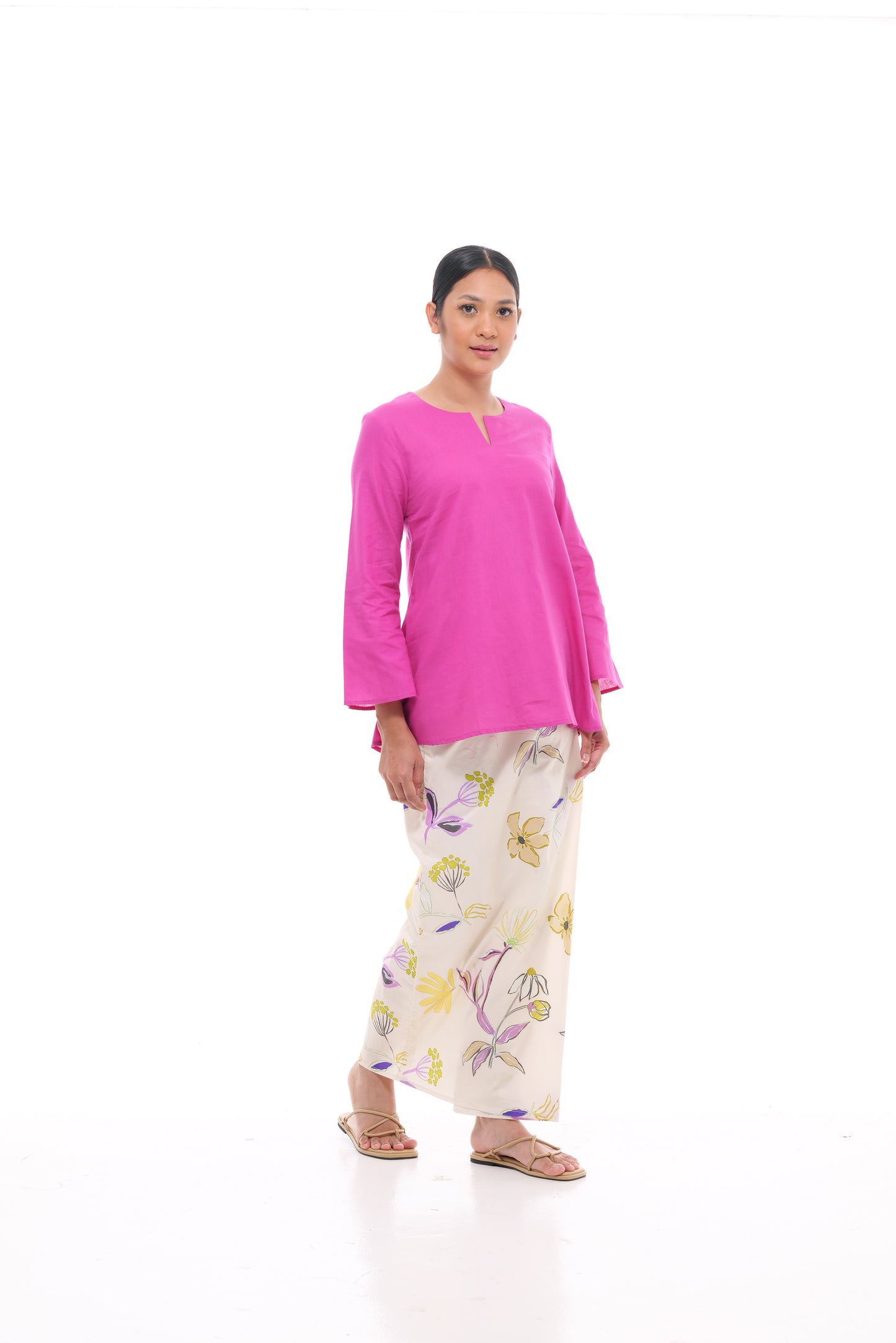 Norlida Top In Fuchsia