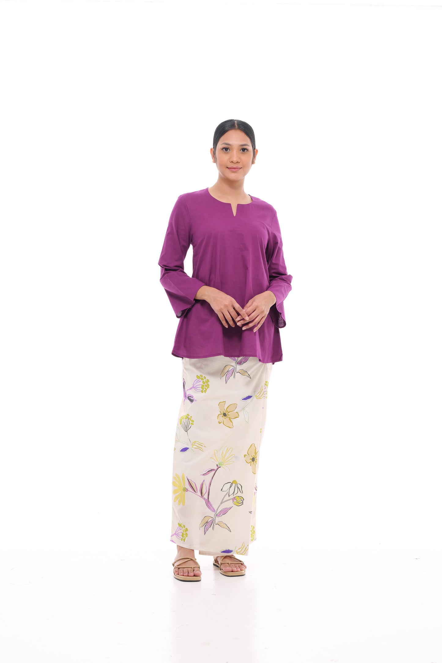 Norlida Top In Purple