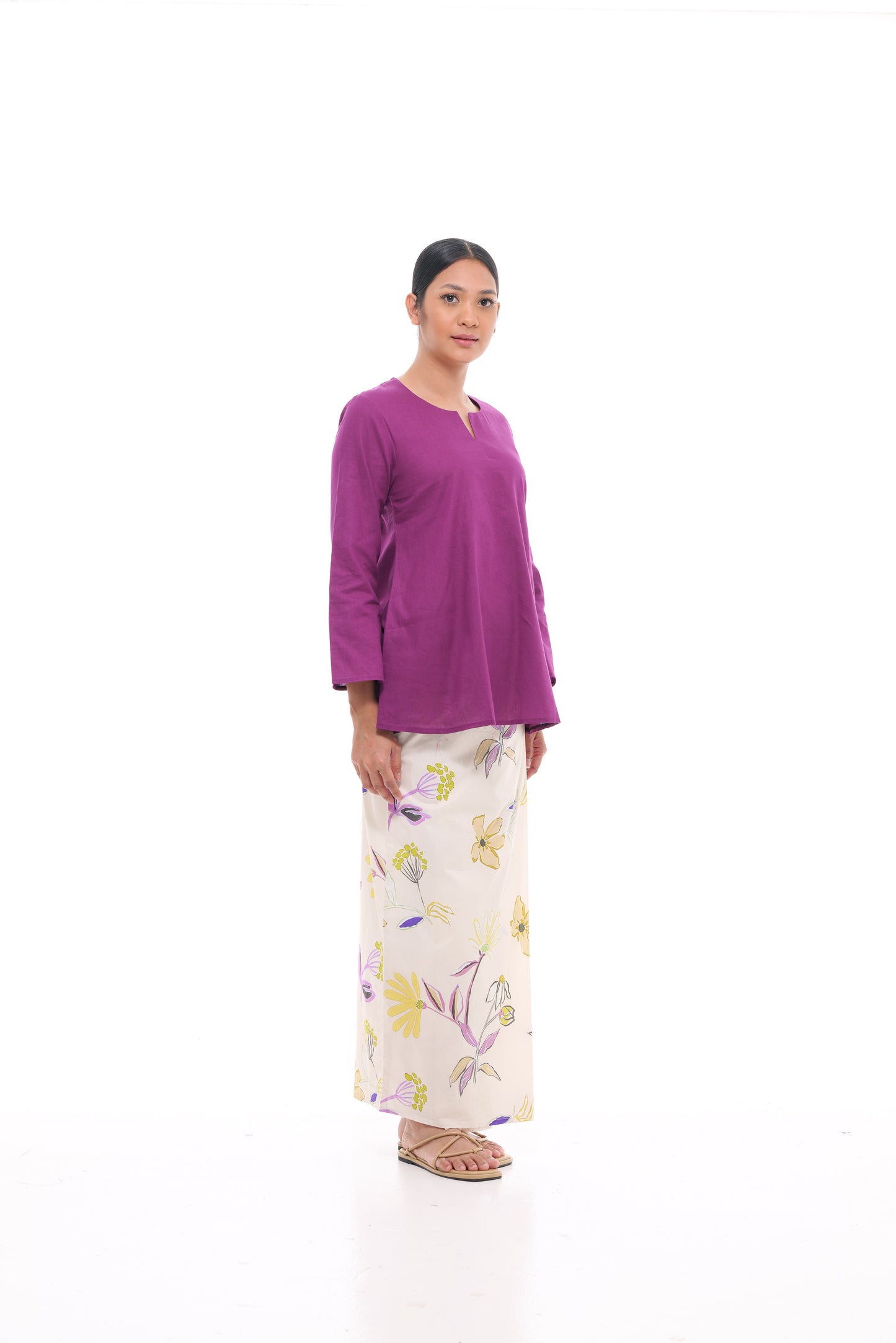 Norlida Top In Purple