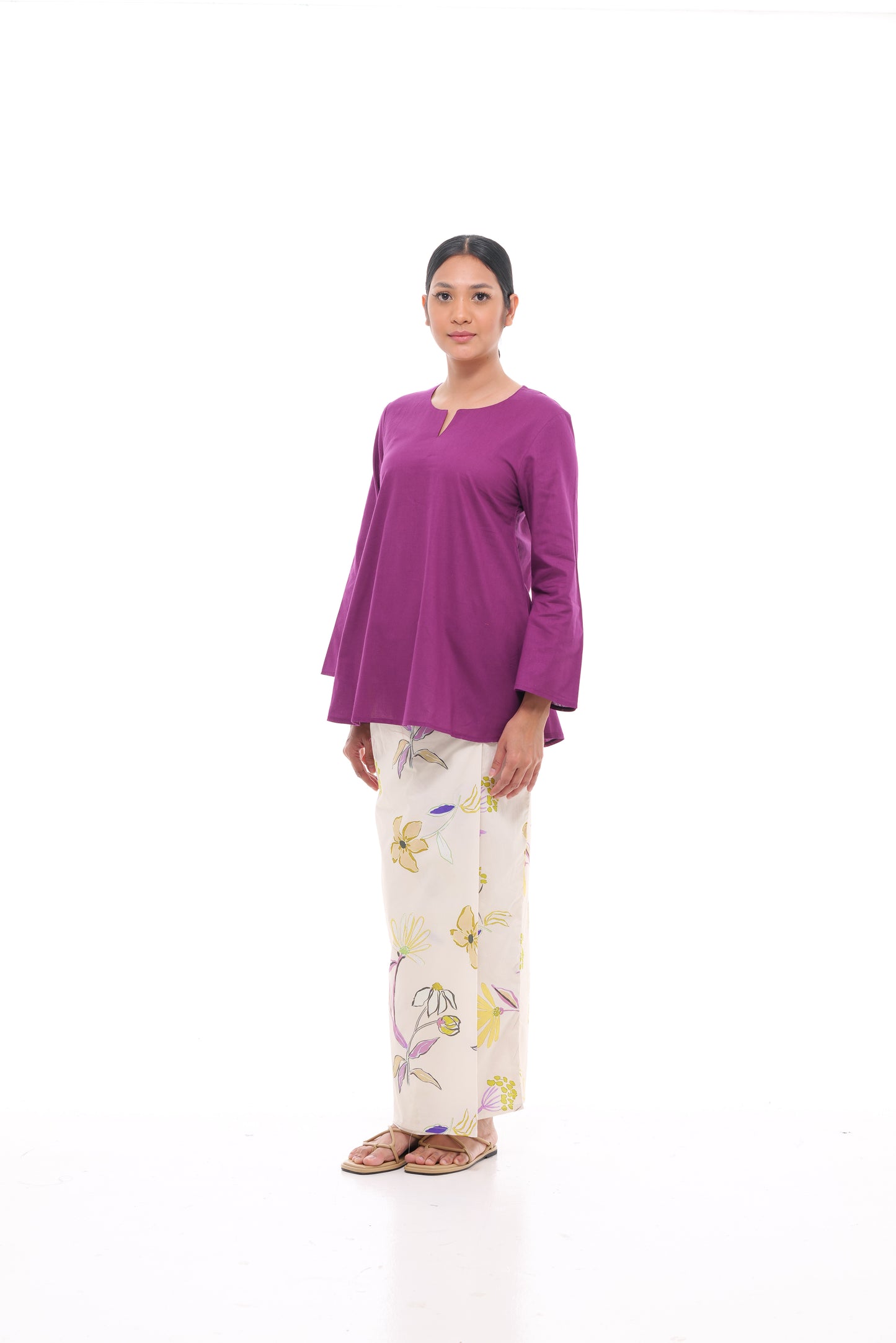 Norlida Top In Purple