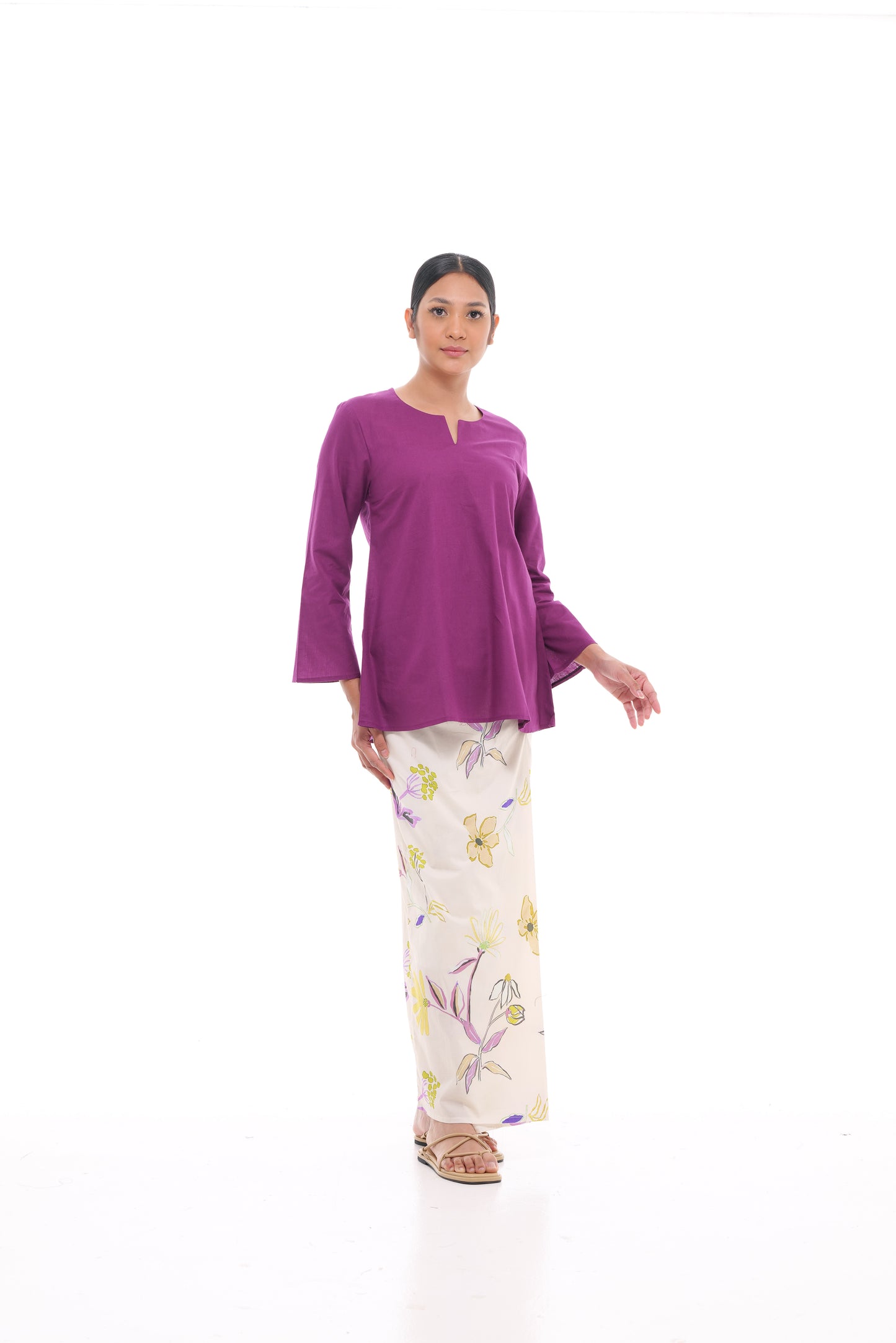 Norlida Top In Purple