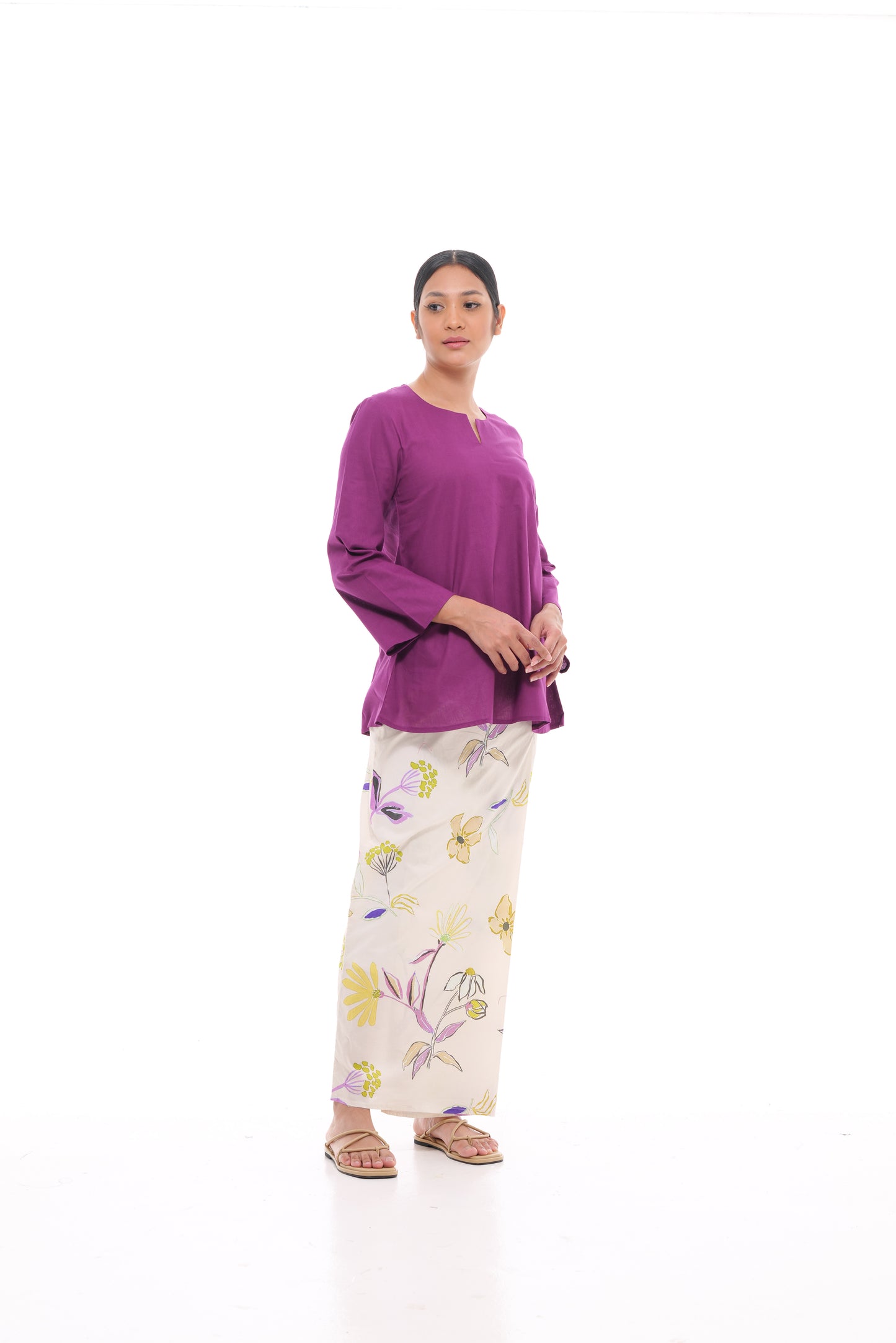 Norlida Top In Purple