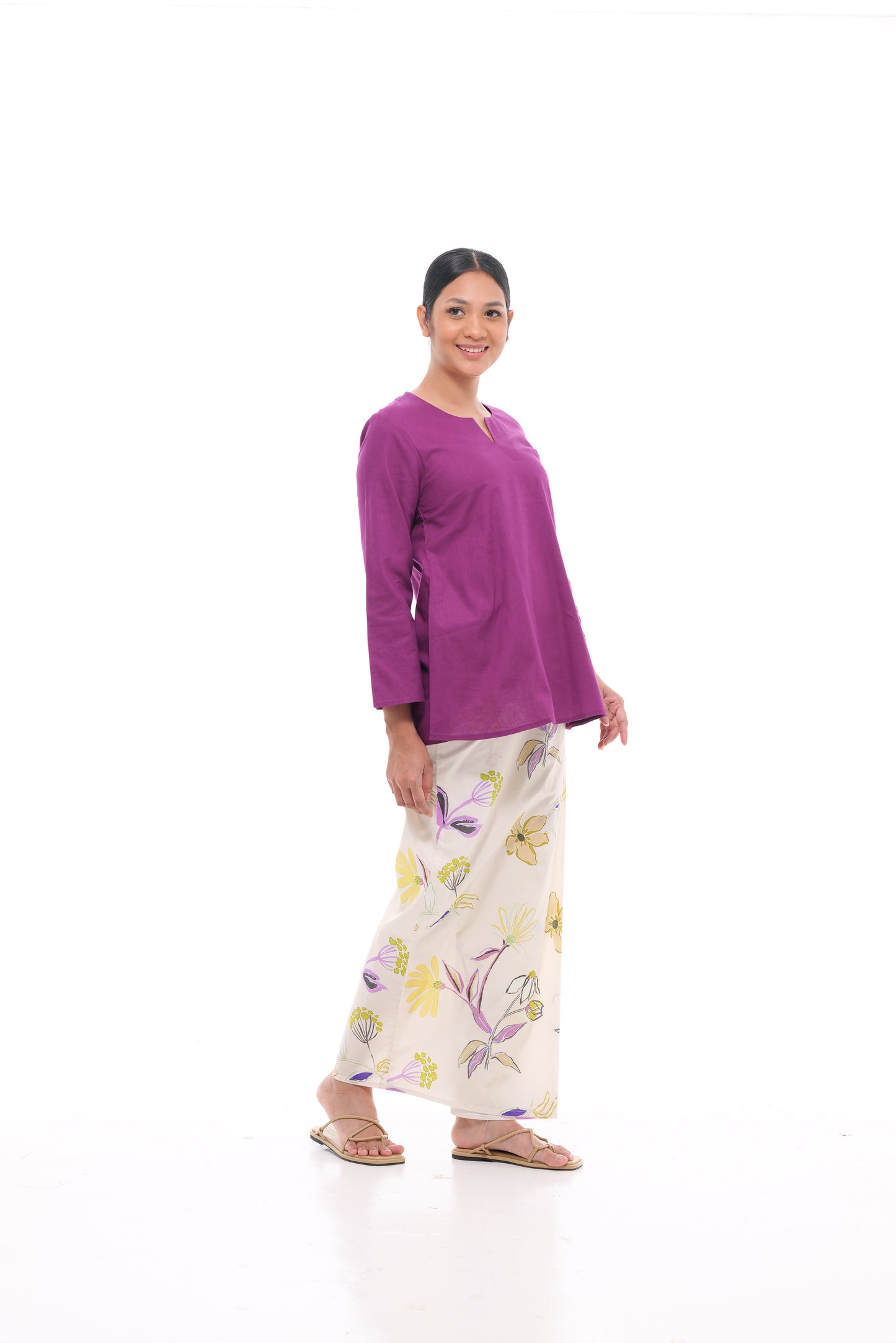 Norlida Top In Purple